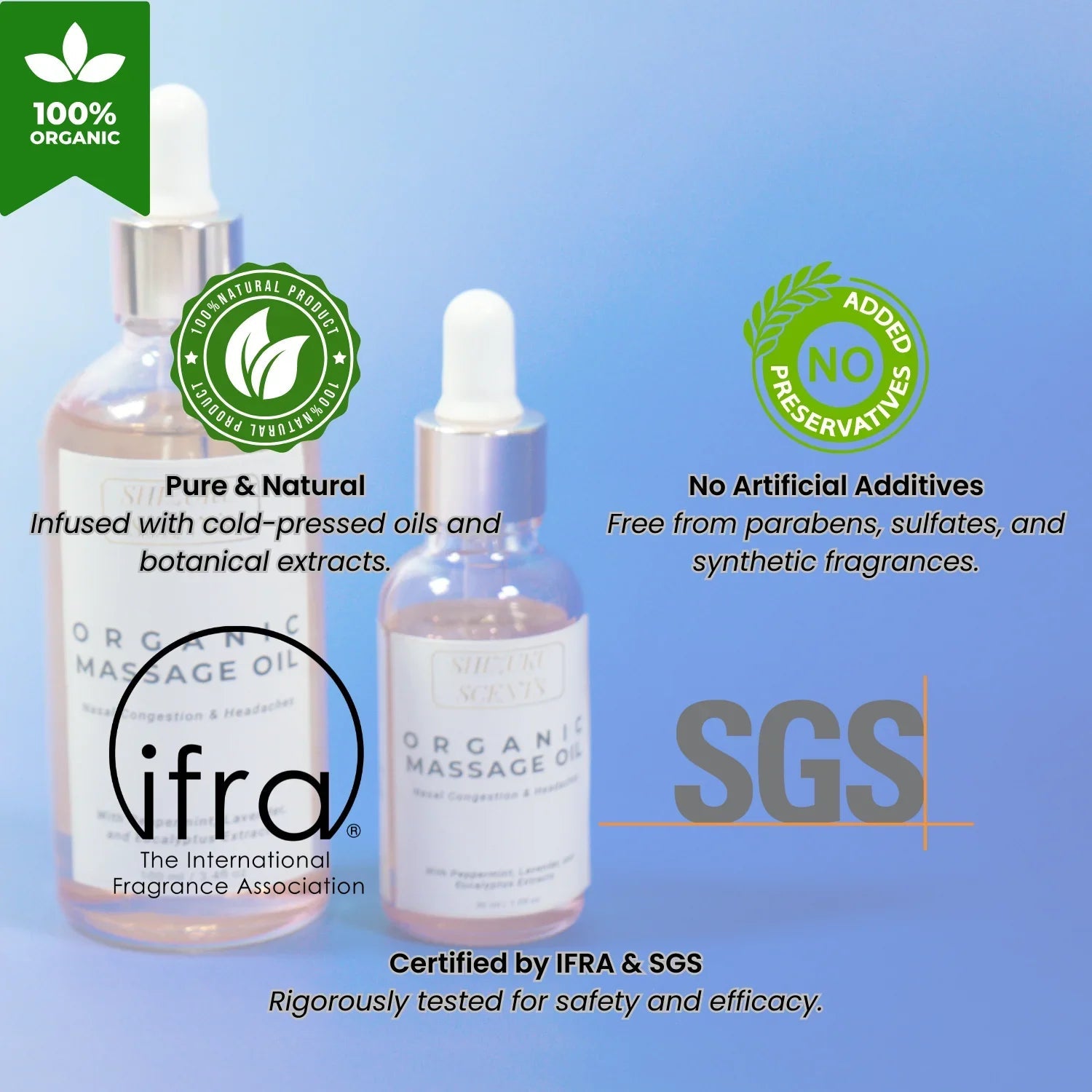5 Reasons to Switch to Organic Massage Oils for a Healthier Lifestyle - Shizuku Comfort