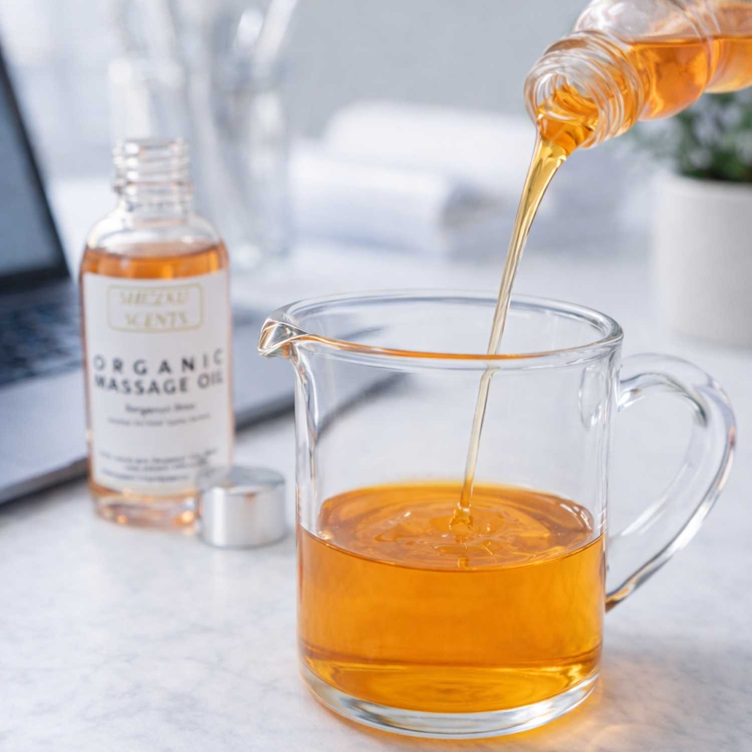 Bergamot Bliss – Organic Massage Oil