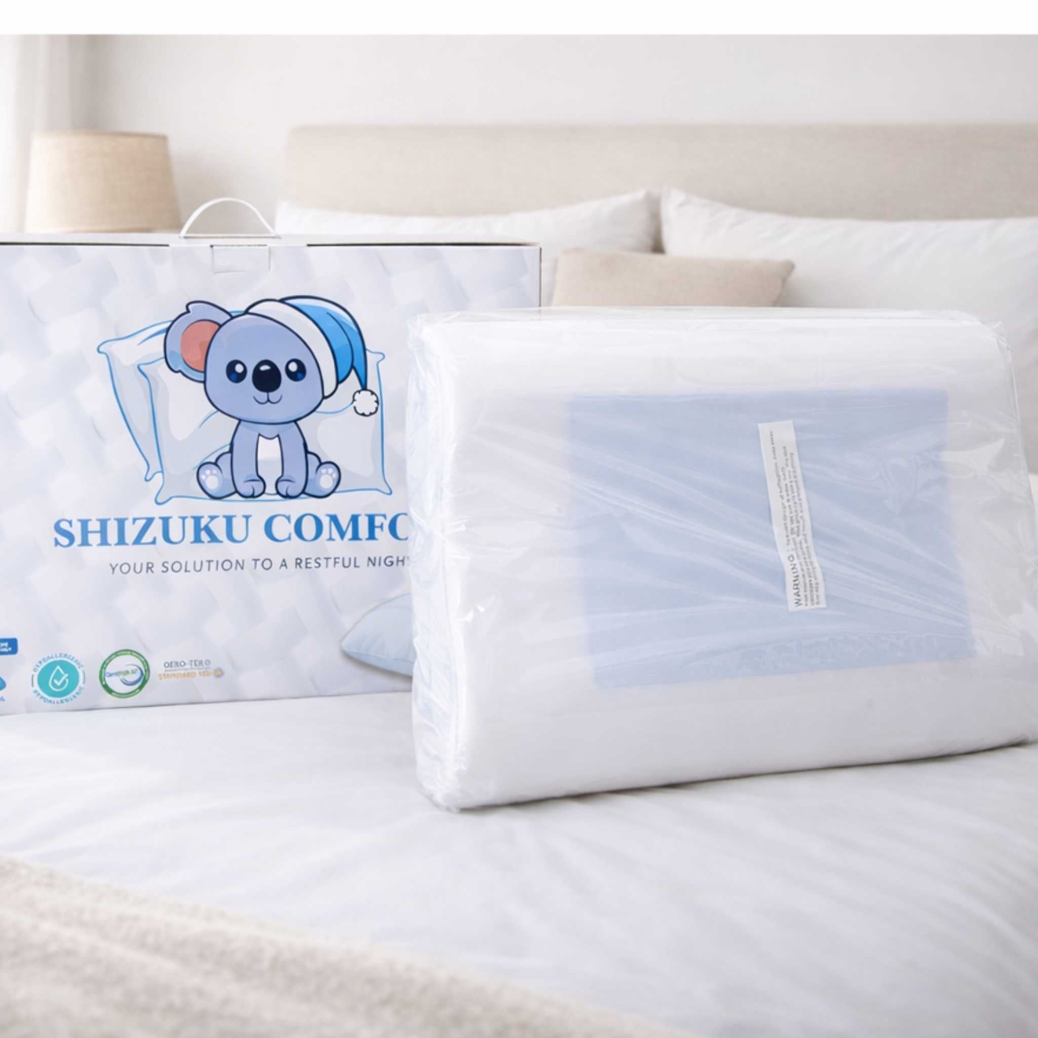 Cooling Gel Memory Foam Contour Pillow – RyoMemori Series