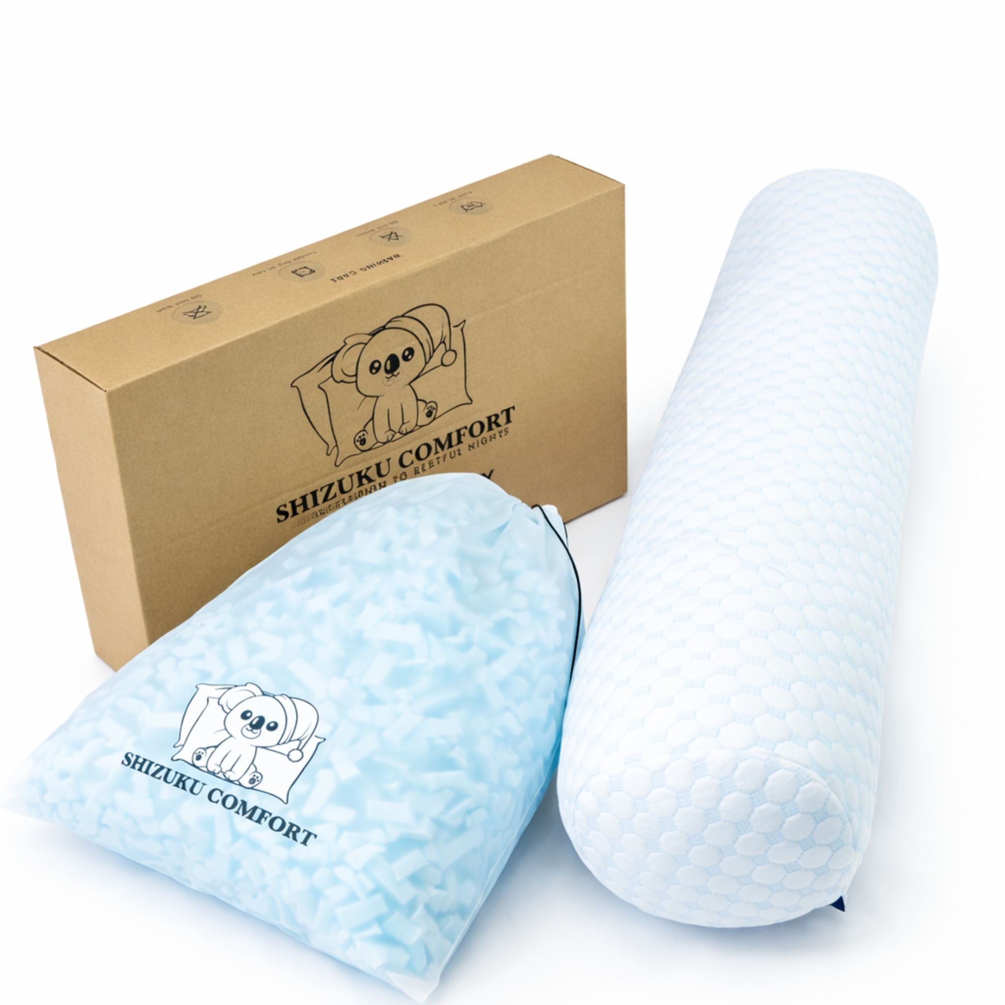 Adjustable Cooling Memory Foam Bolster – DakiFlex Series