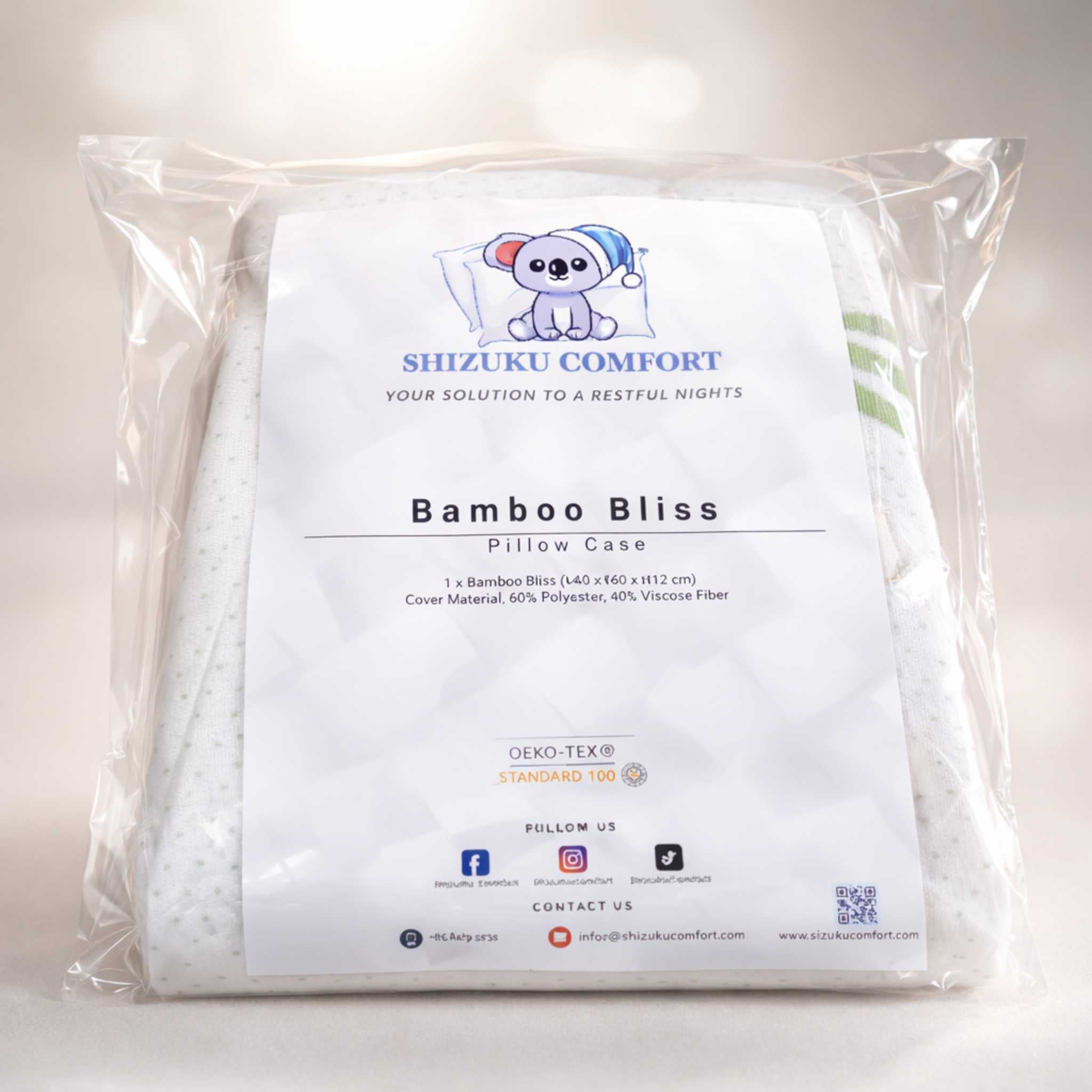 Bamboo Bliss – Cooling Pillowcase