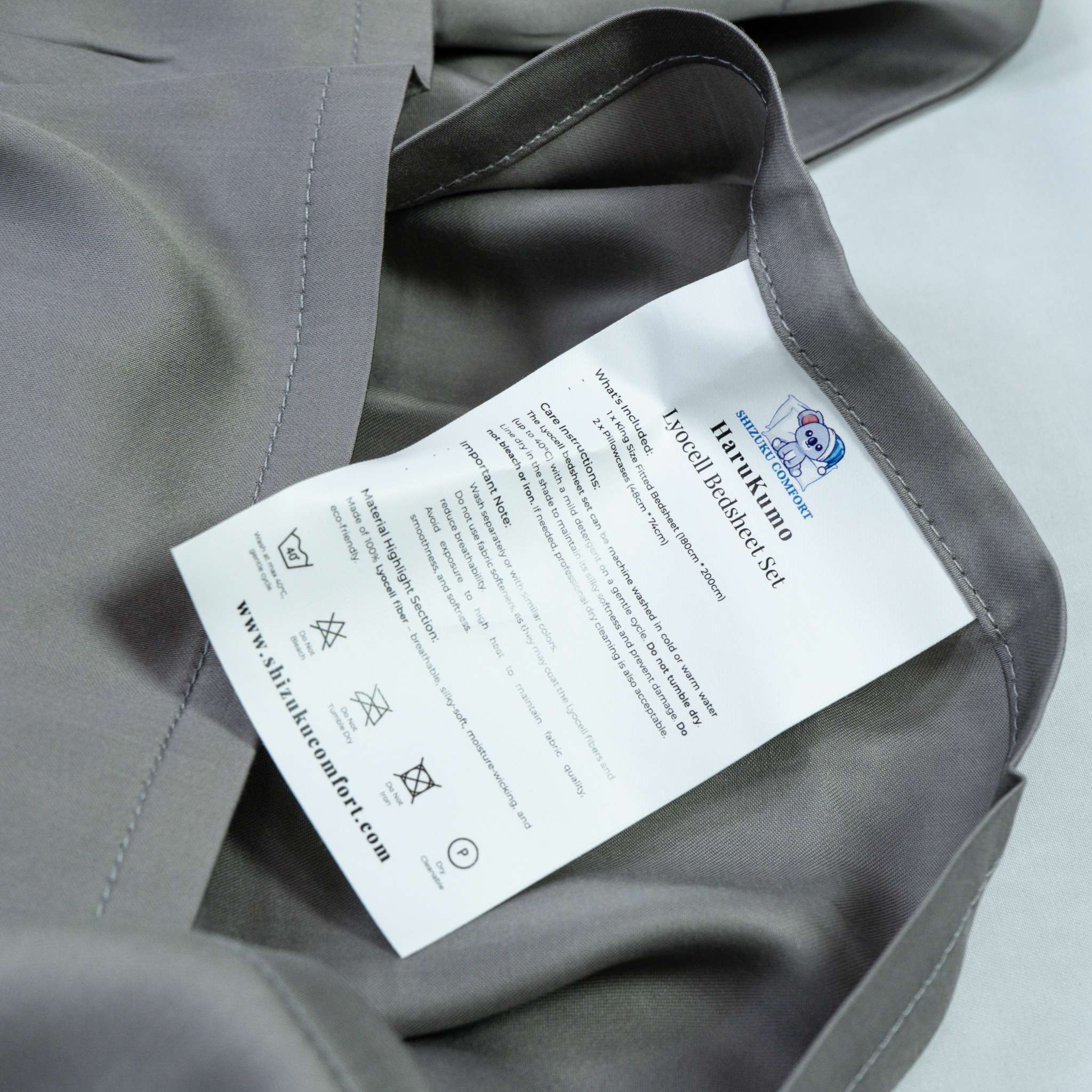 HaruKumo Lyocell Bedsheet Set