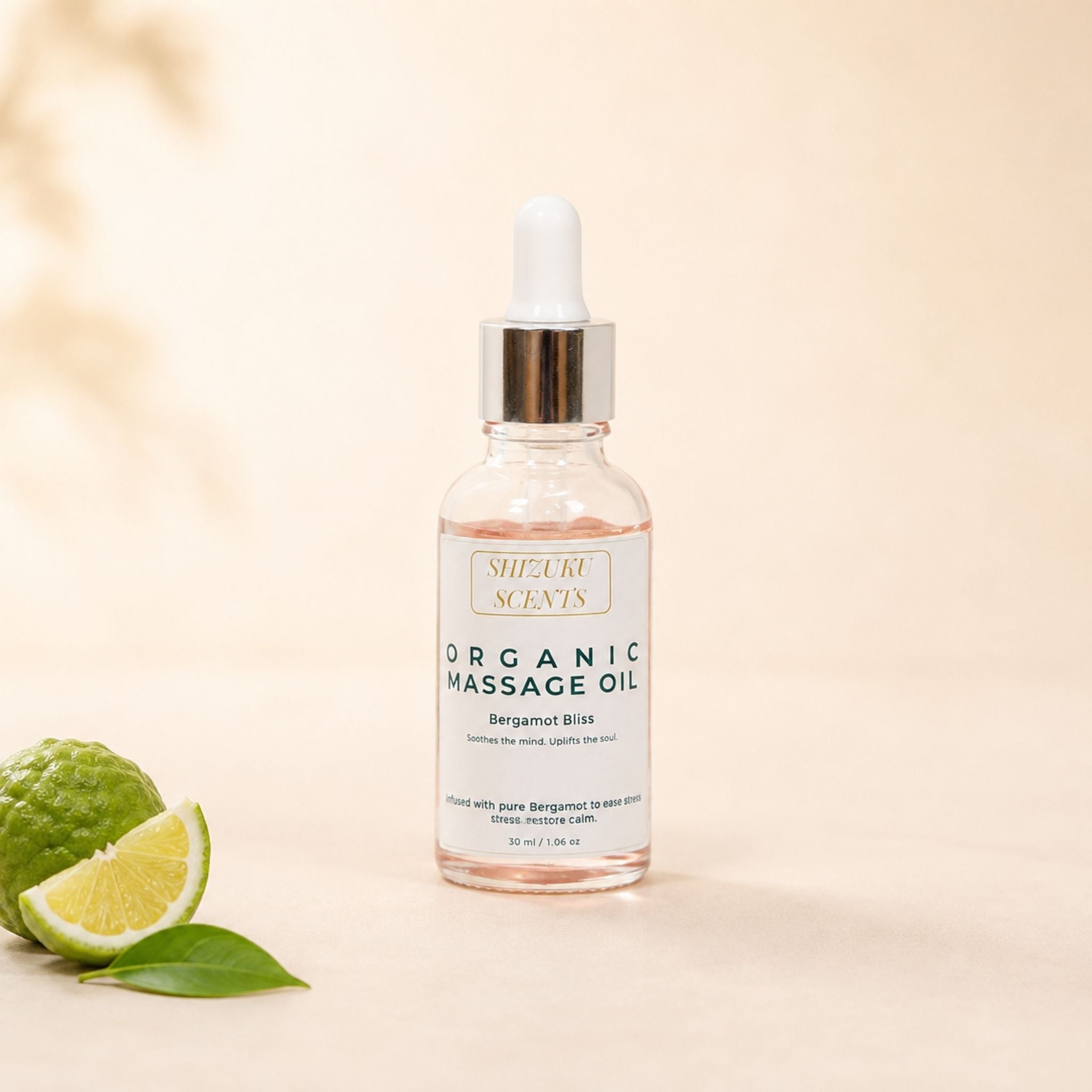 Bergamot Bliss Organic Massage Oil