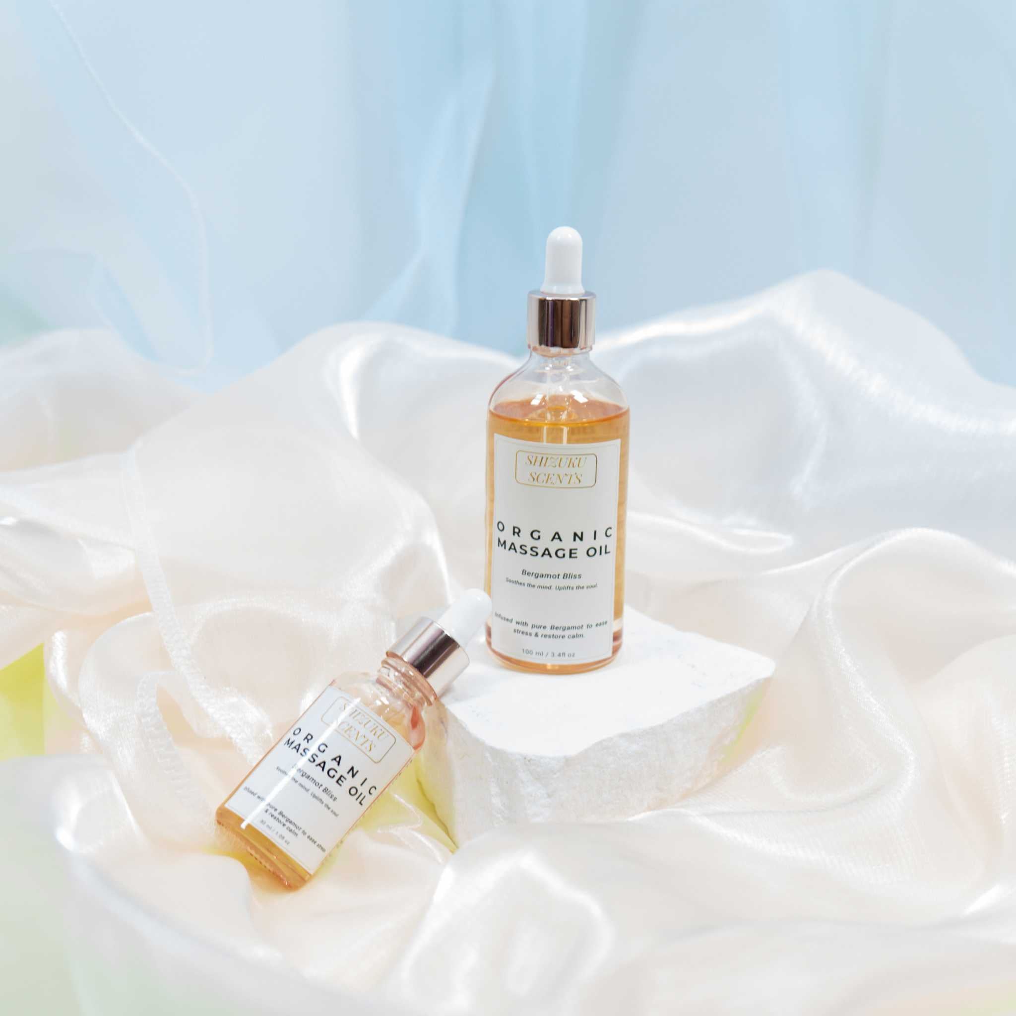Organic Massage Oil – Mood Boost & Stress Relief