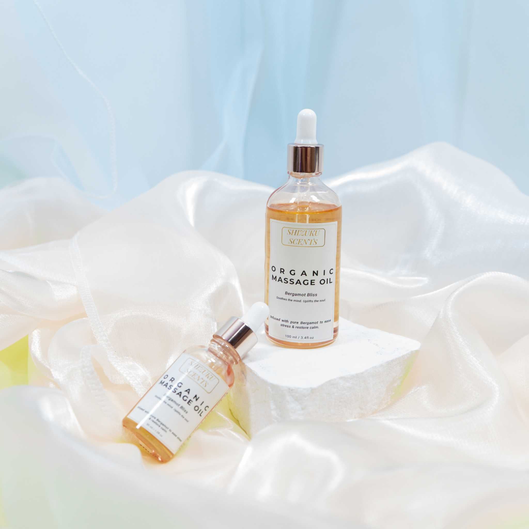 Organic Massage Oil – Mood Boost & Stress Relief