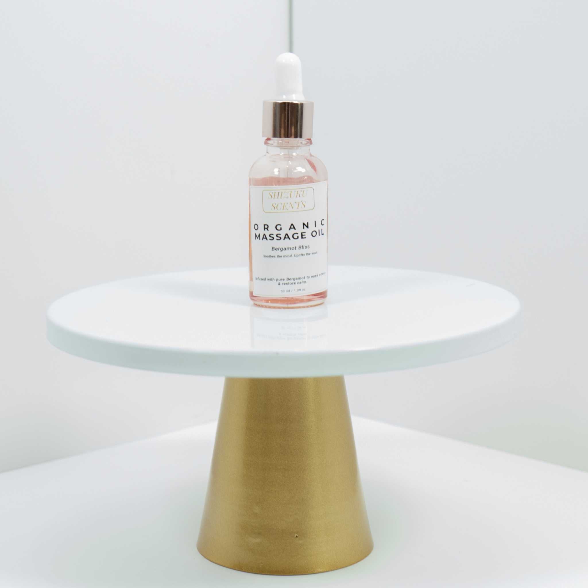 Organic Massage Oil – Mood Boost & Stress Relief