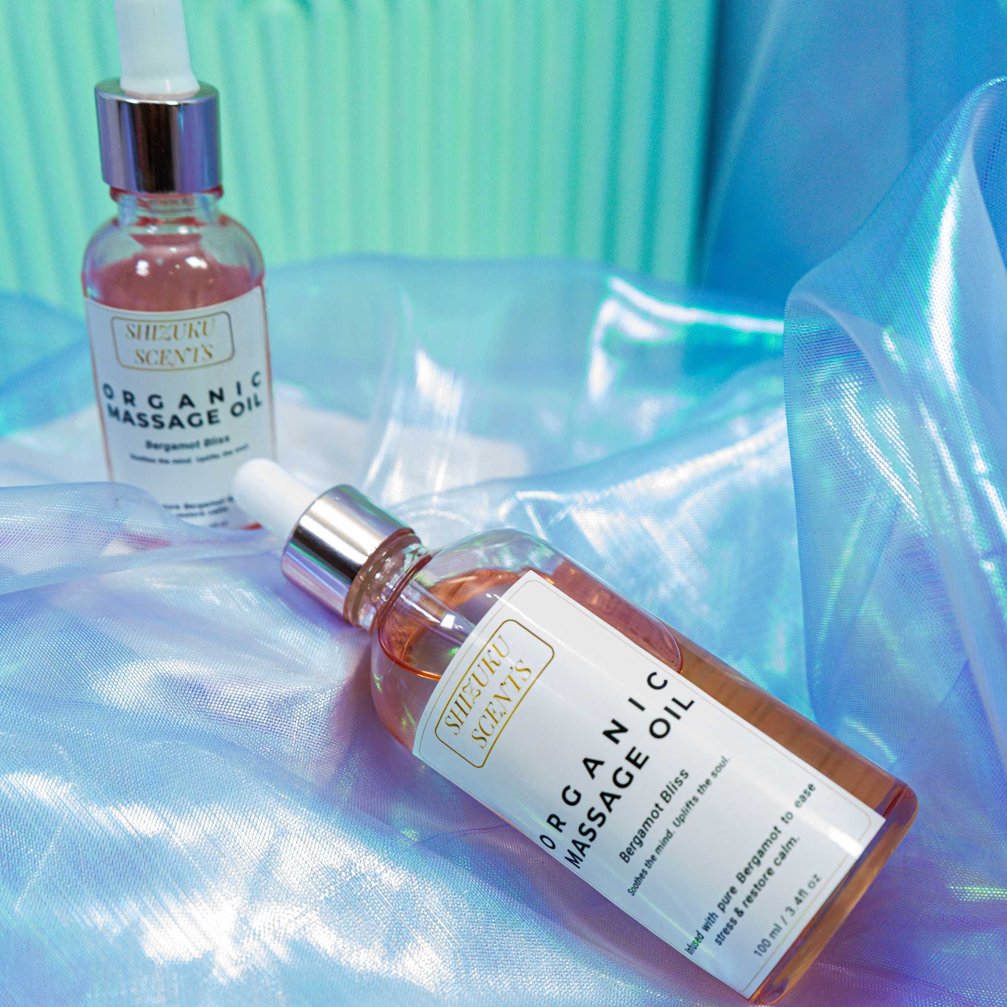 Organic Massage Oil – Mood Boost & Stress Relief