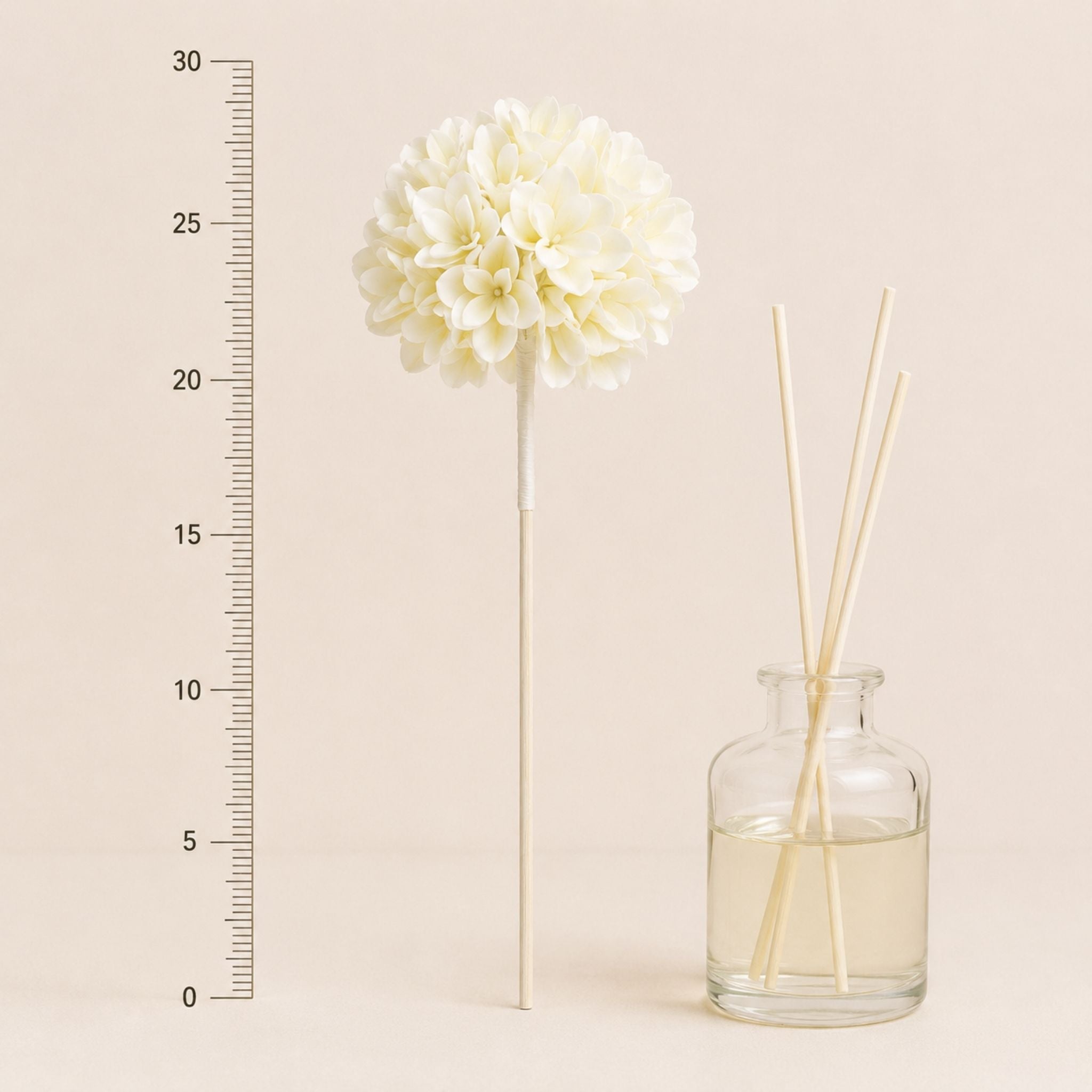 Hanazora Handmade Reed Diffuser Flower Ball