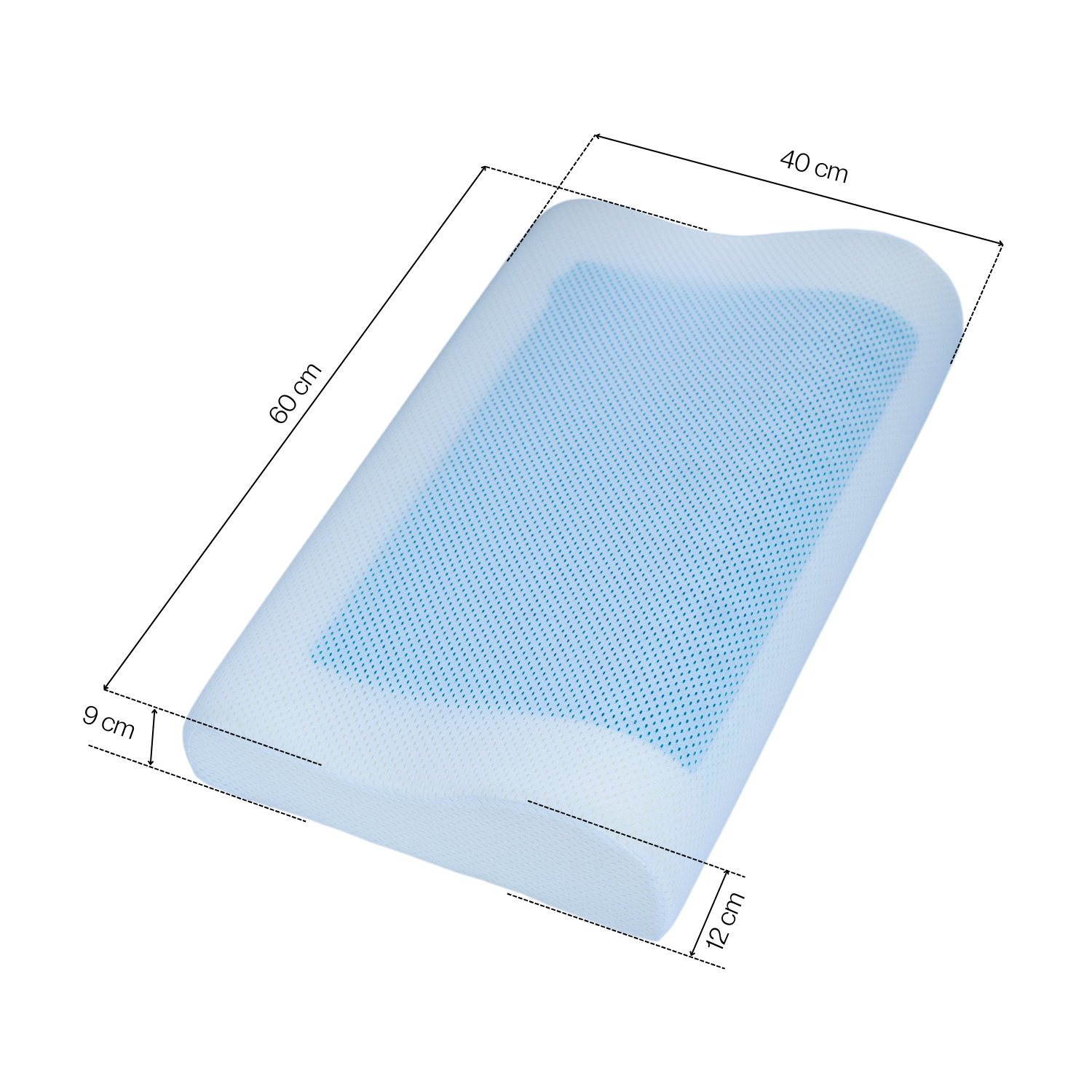 RyoMemori Cooling Gel Memory Foam Pillow