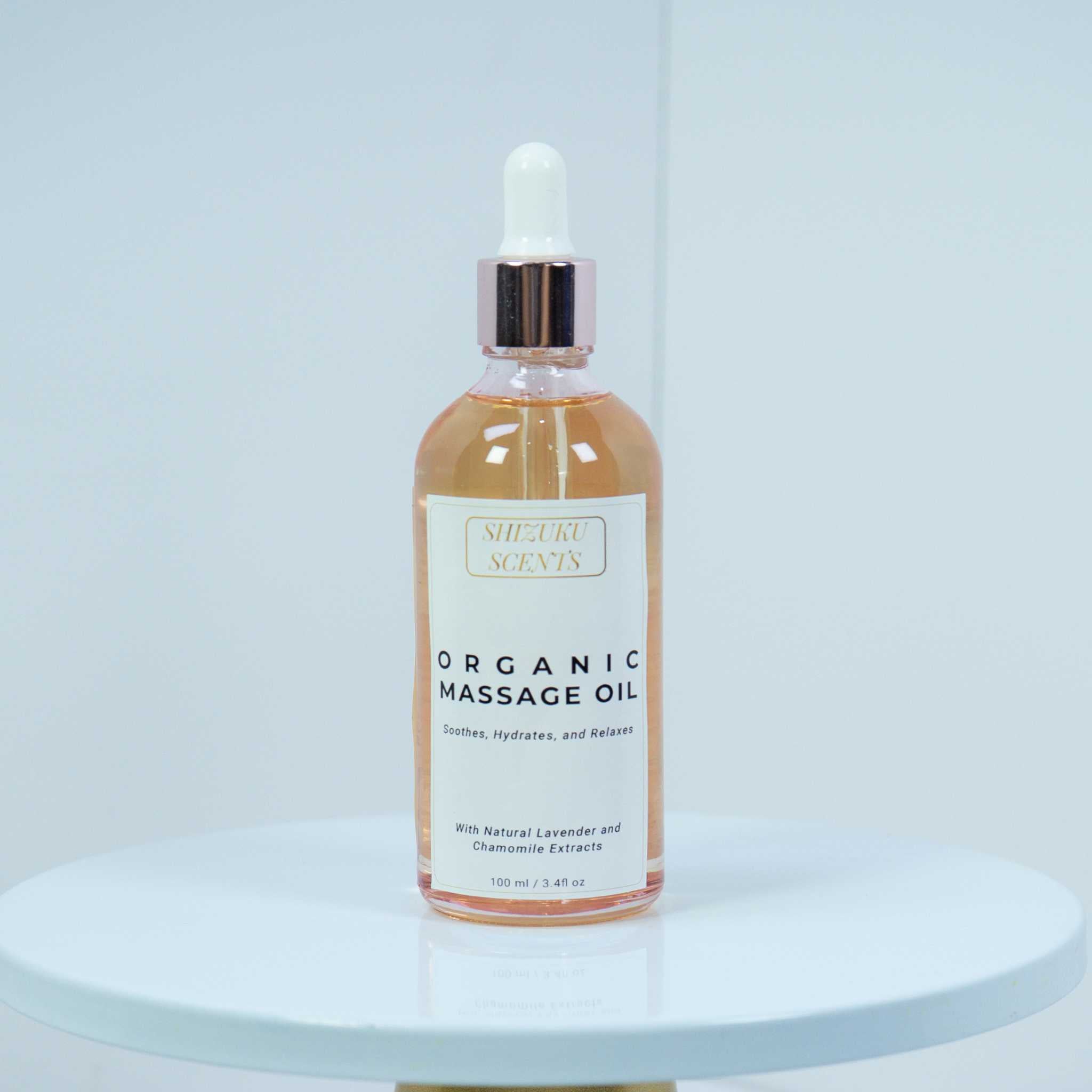 Organic Massage Oil – Soothes, Hydrates & Relaxes Naturally