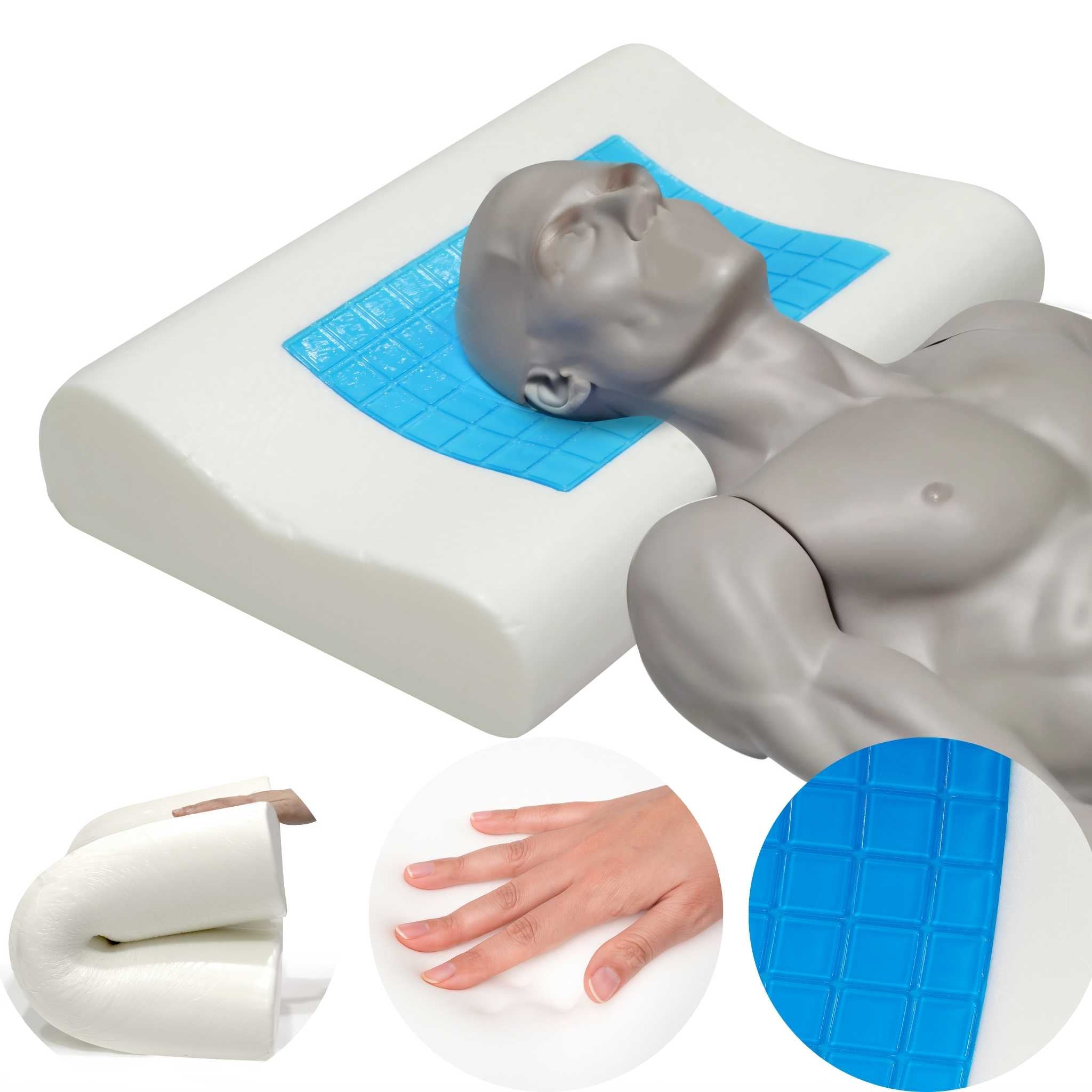 RyoMemori Cooling Gel Memory Foam Pillow – Stay Cool, Sleep Better