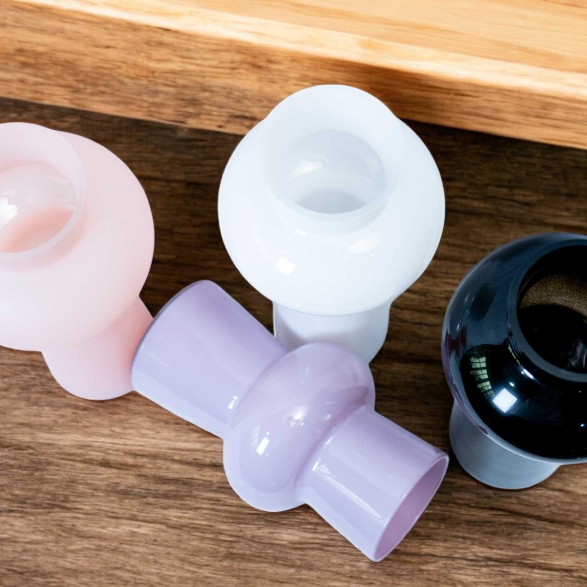 Hana Kesshō Glass Vase – Reed Diffuser & Floral Vase