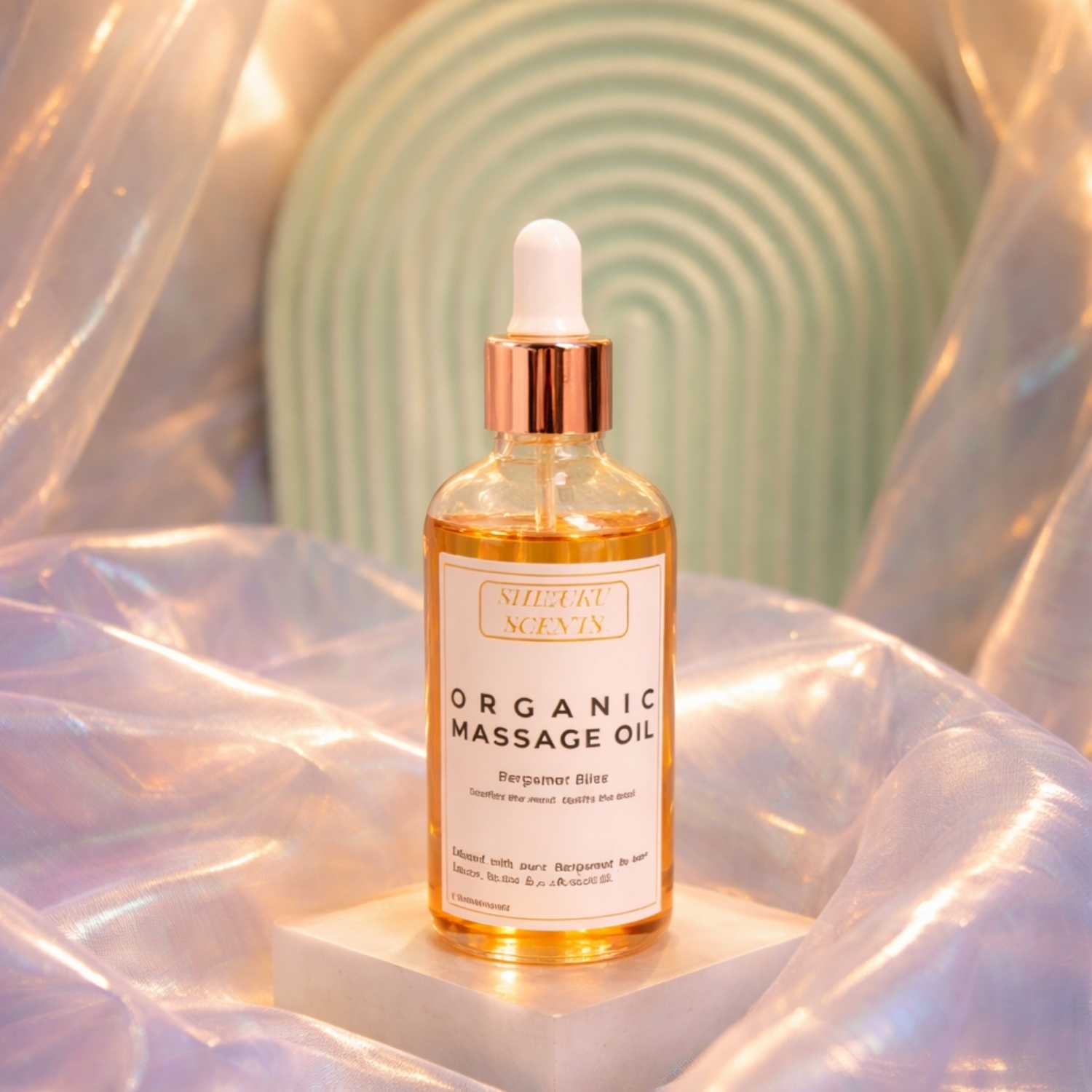 Bergamot Bliss – Organic Massage Oil