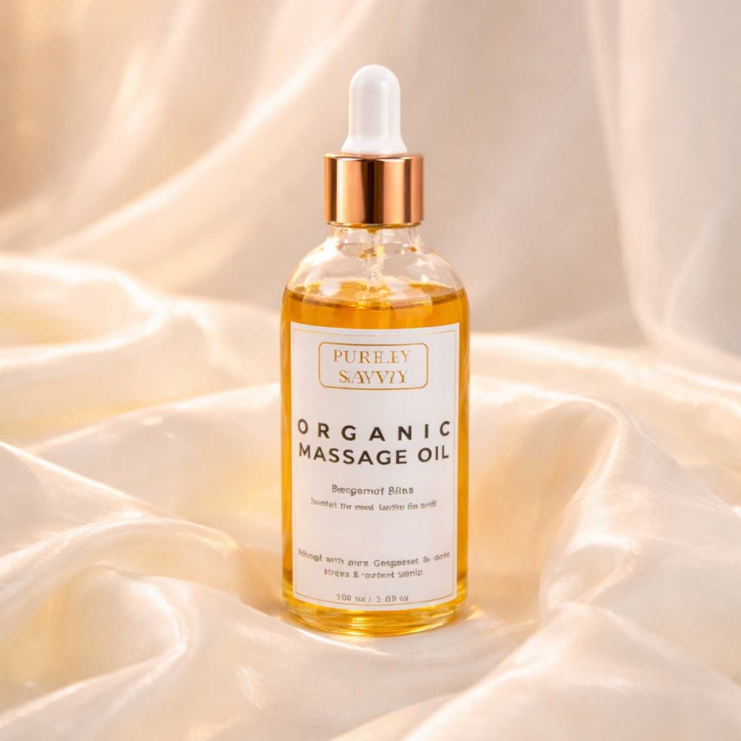 Bergamot Bliss – Organic Massage Oil