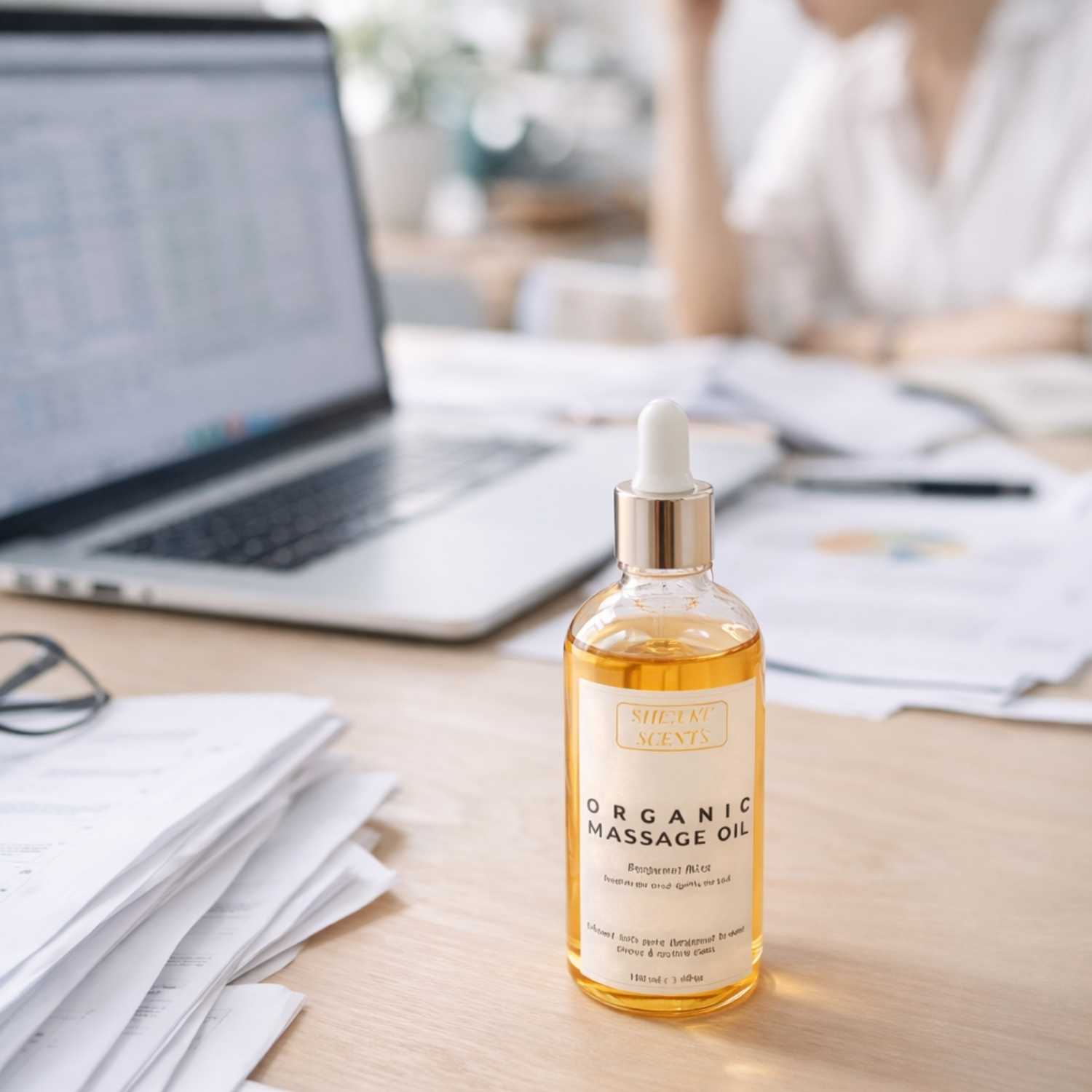 Bergamot Bliss – Organic Massage Oil