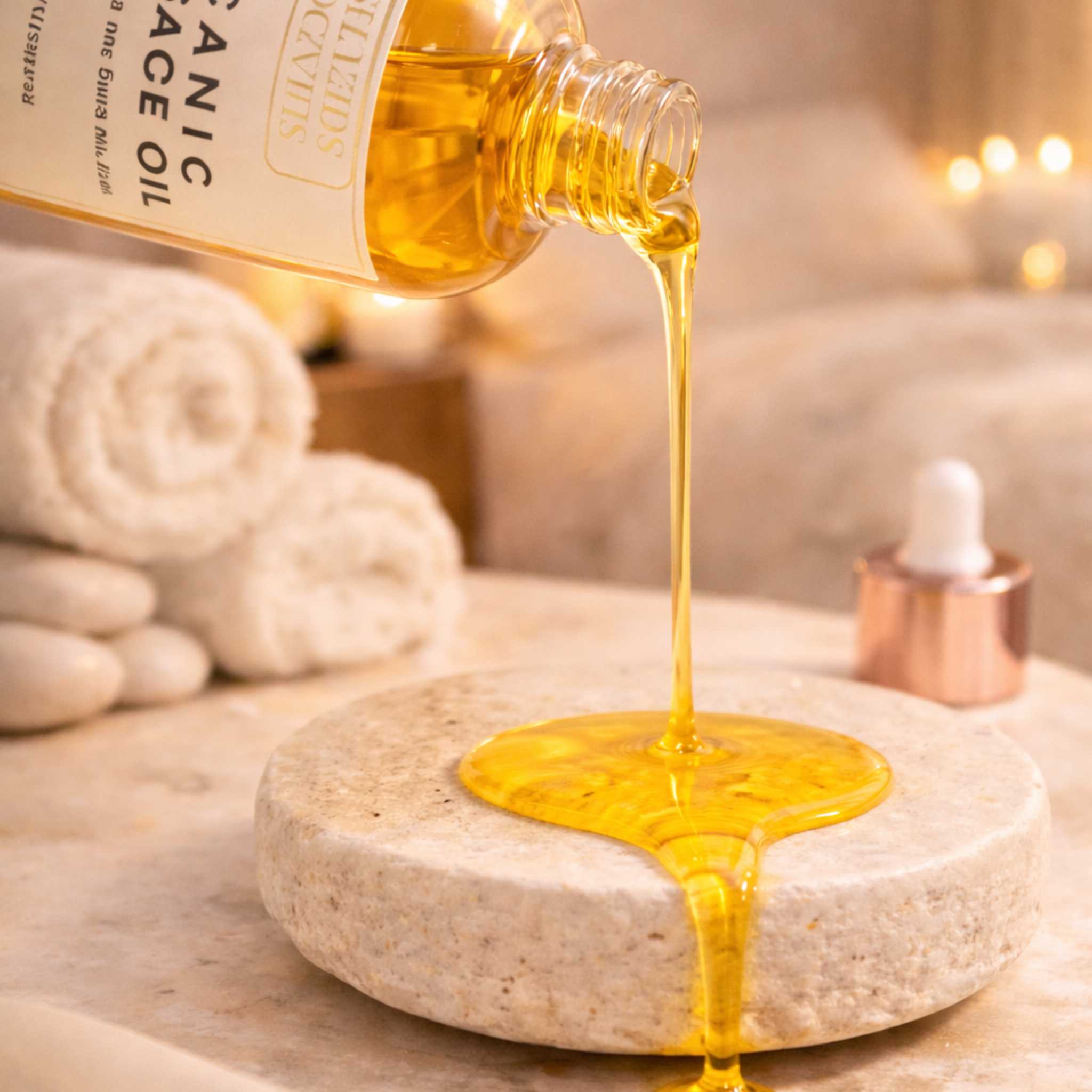 Ginger-Lemongrass – Organic Massage Oil