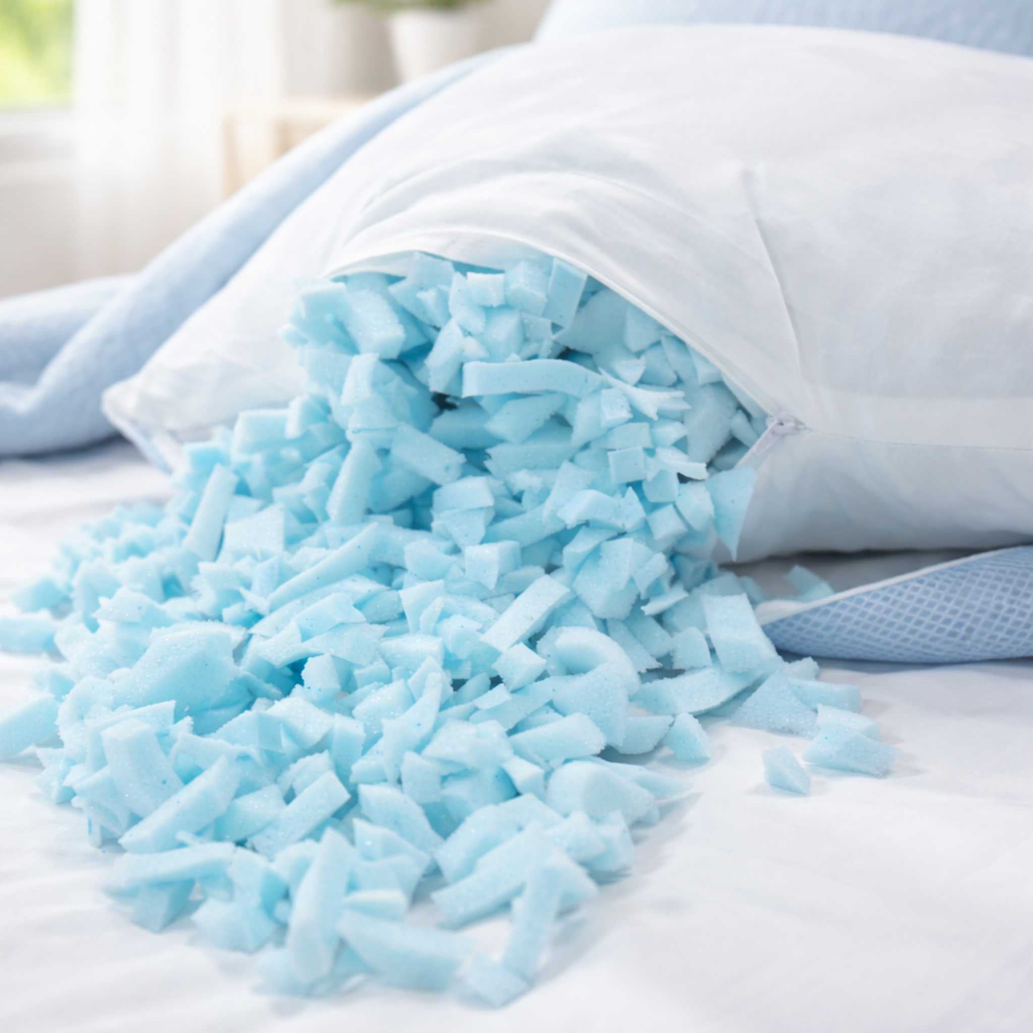 KumoFlex Adjustable Cooling Memory Foam Pillow (Custom Height Neck Support)