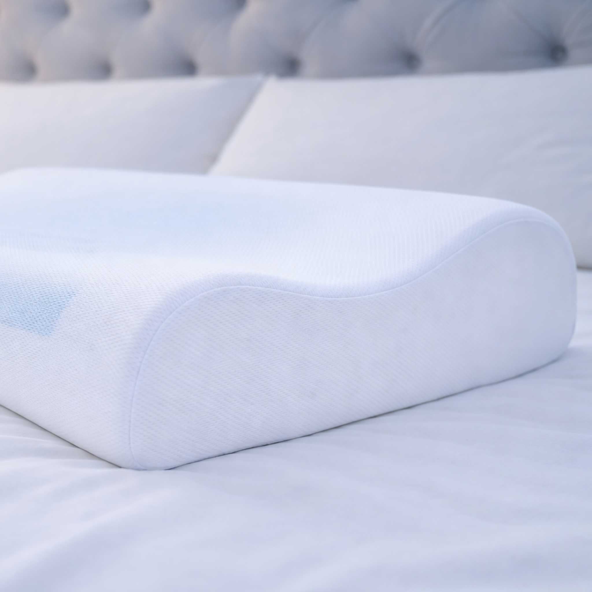 Cooling Gel Memory Foam Contour Pillow – RyoMemori Series