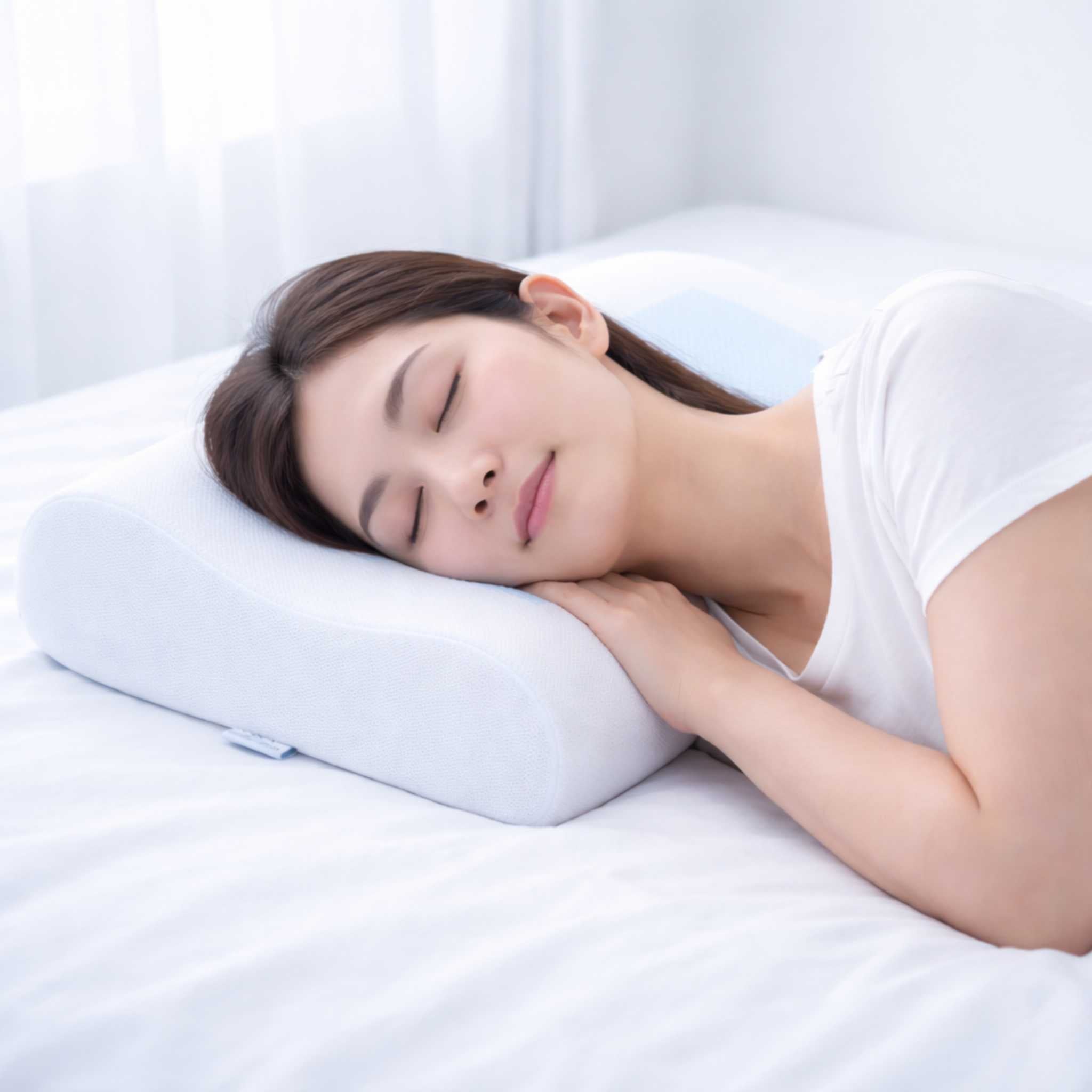 Cooling Gel Memory Foam Contour Pillow – RyoMemori Series