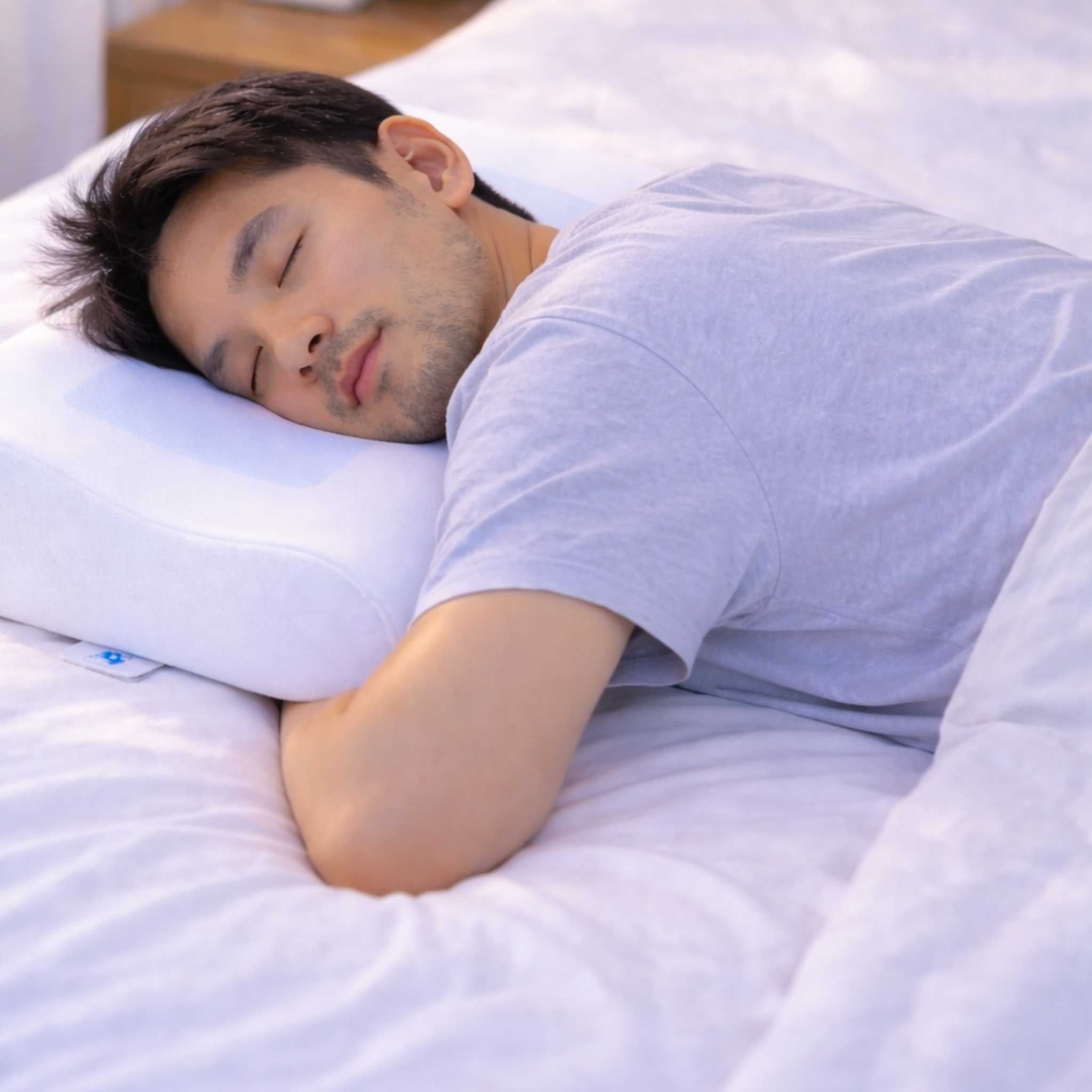 Cooling Gel Memory Foam Contour Pillow – RyoMemori Series