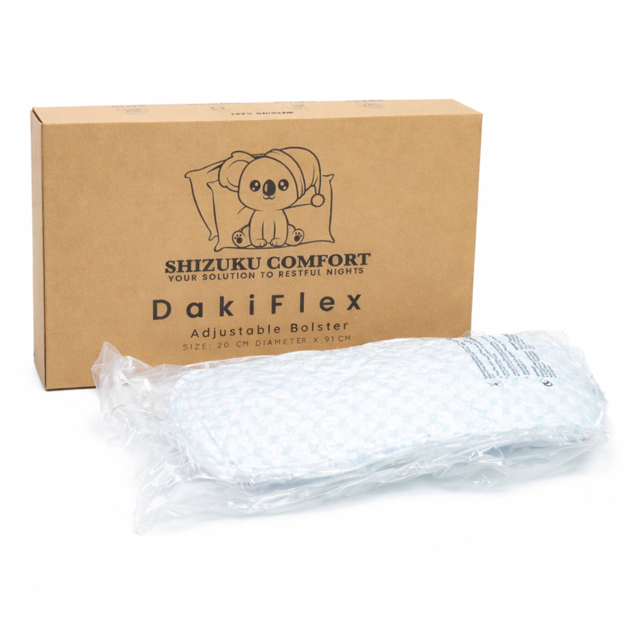 Adjustable Cooling Memory Foam Bolster – DakiFlex Series