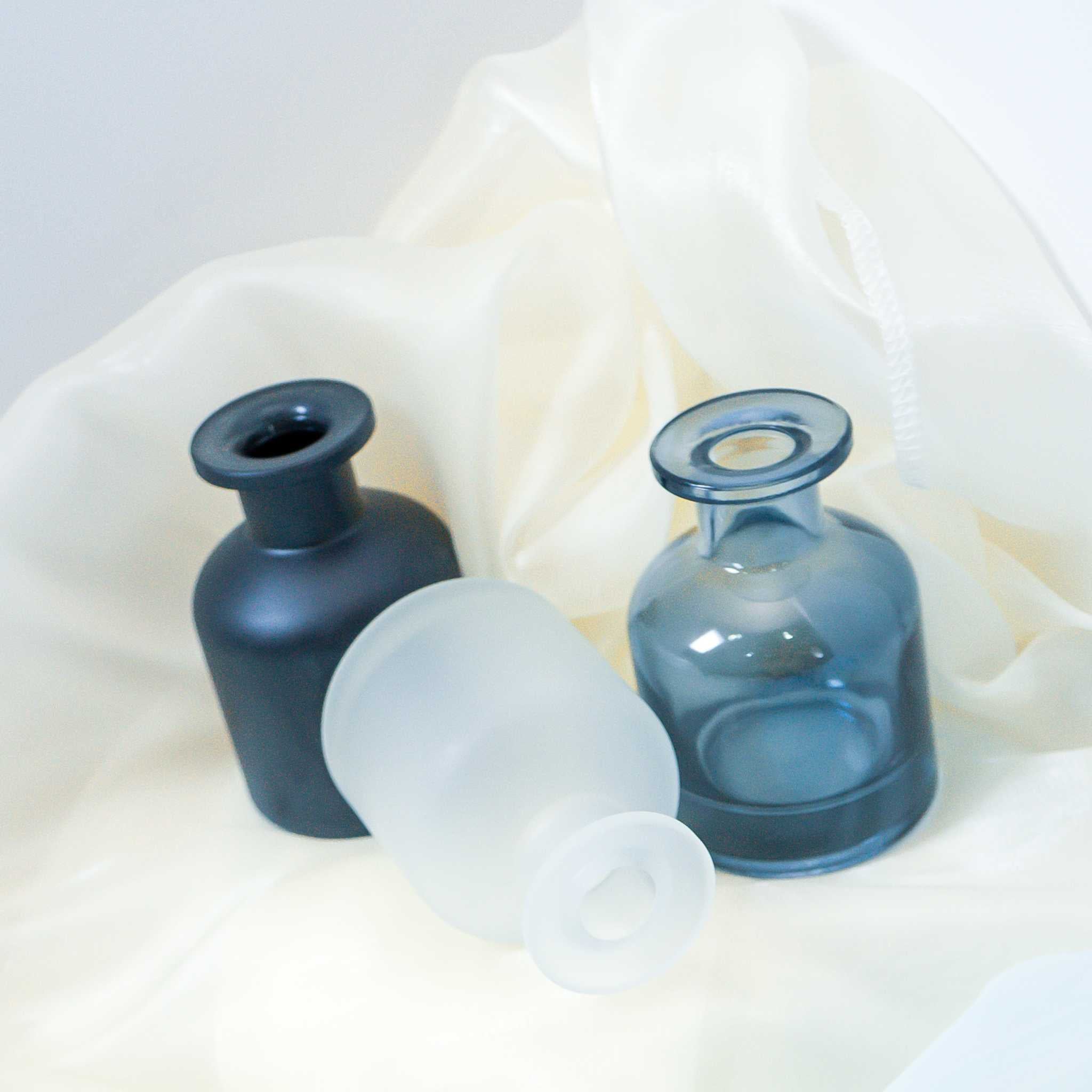 Kazari Collection – Glass Diffuser Bottle (Crystal Minimalist Design)