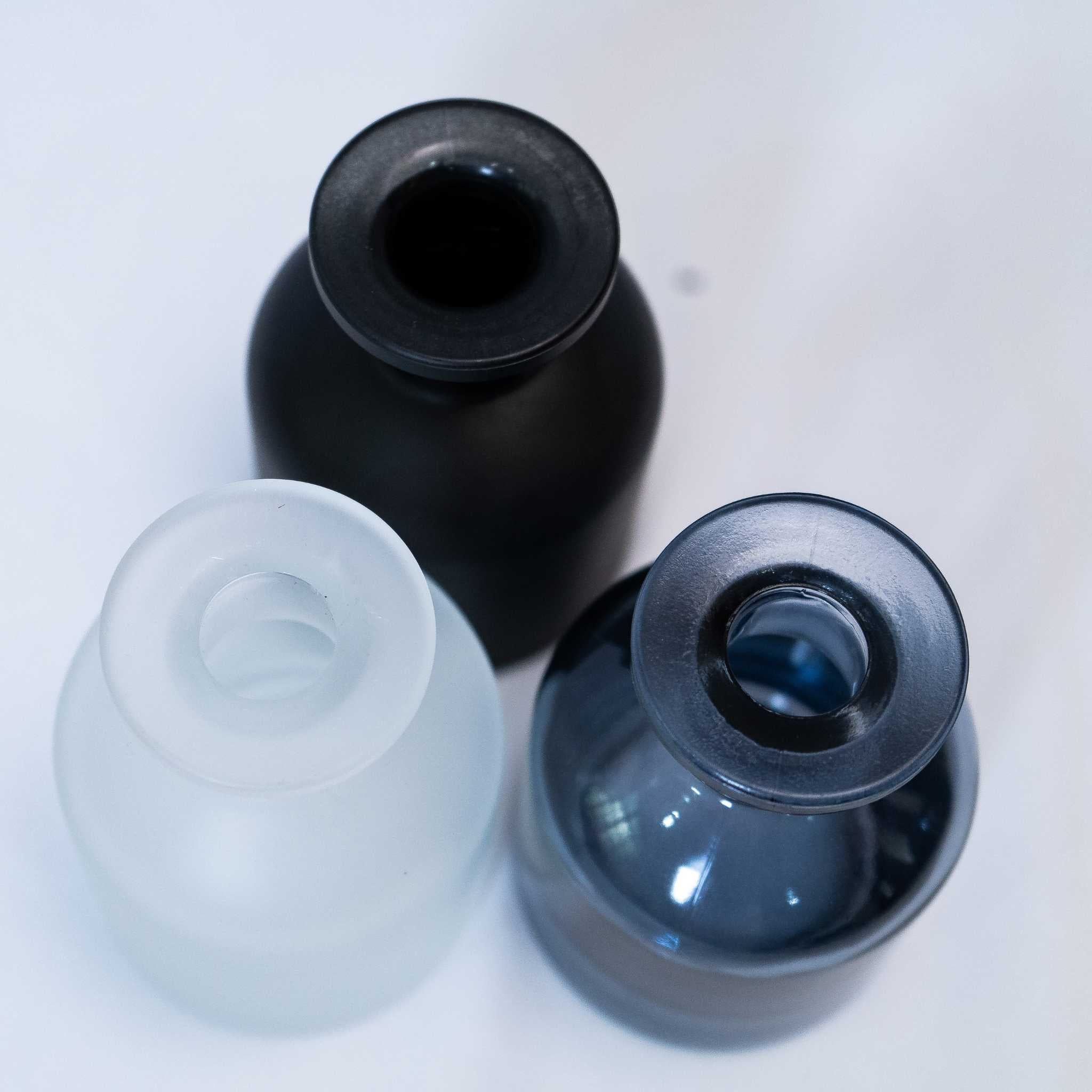 Kazari Collection – Glass Diffuser Bottle (Crystal Minimalist Design)