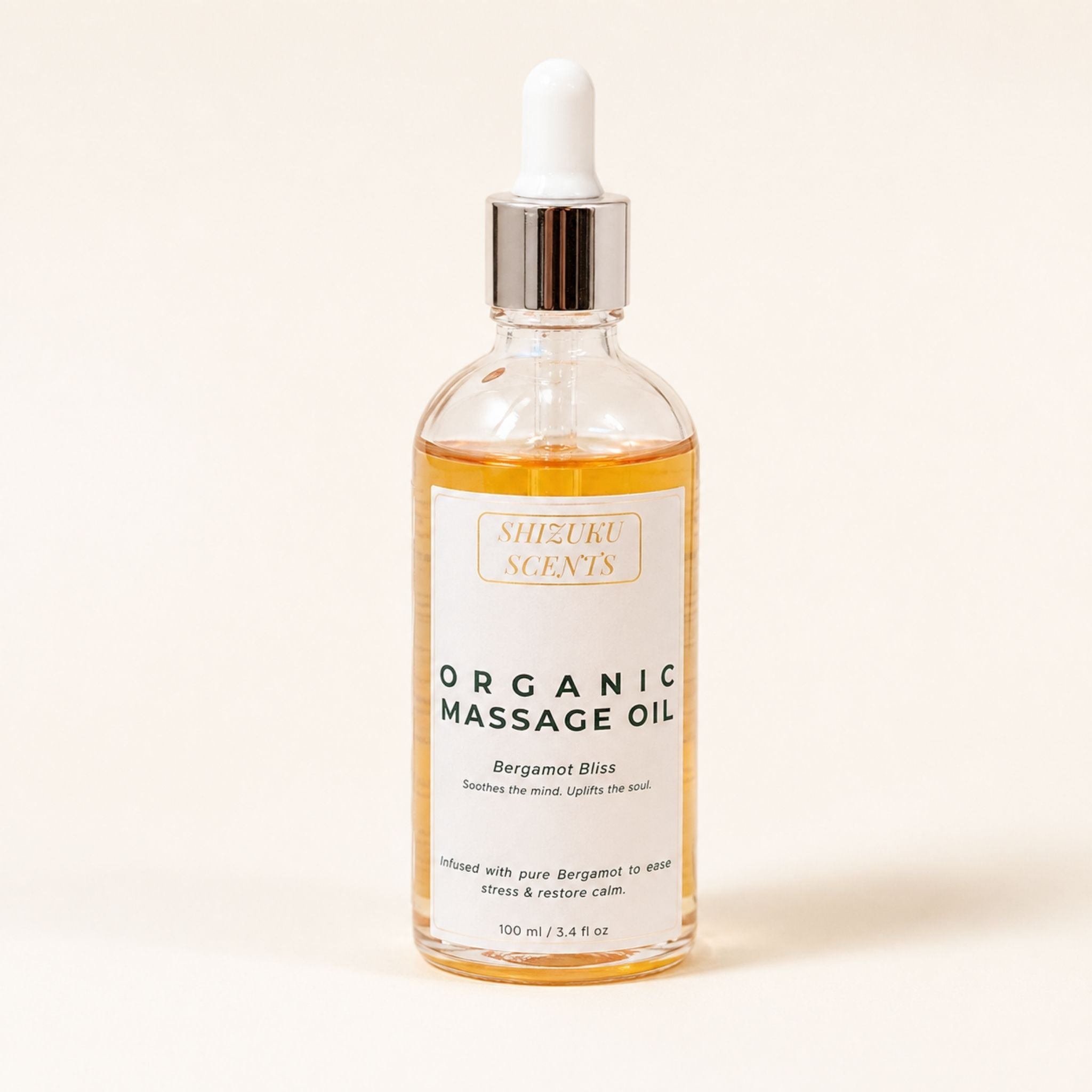 Bergamot Bliss Organic Massage Oil