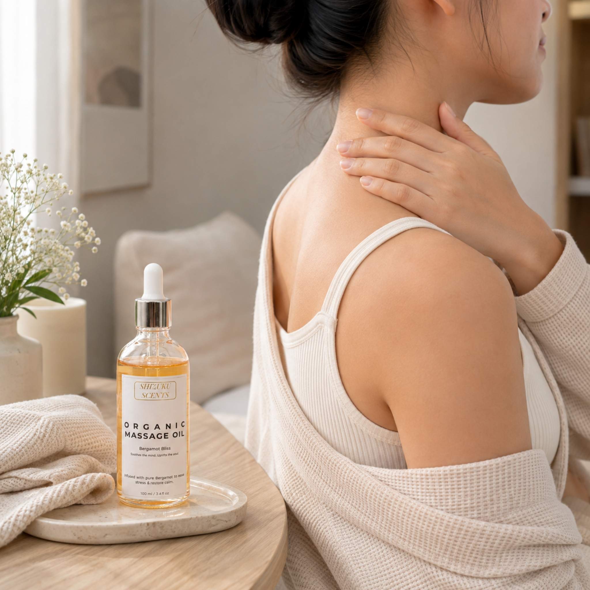 Bergamot Bliss Organic Massage Oil