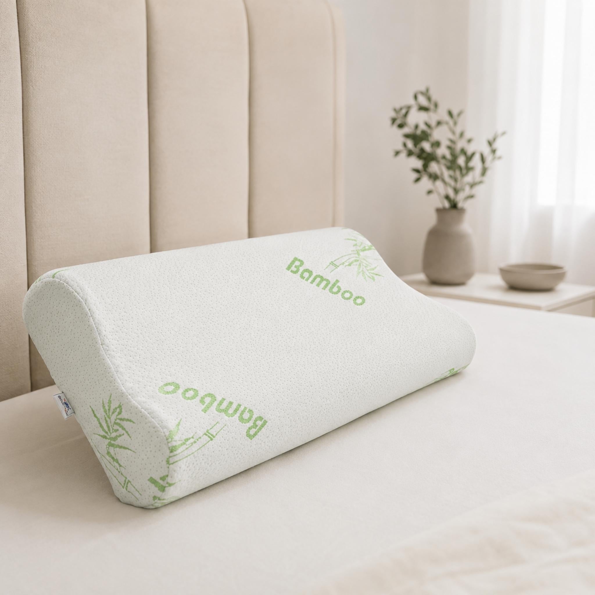 Bamboo Bliss Cooling Contour Pillowcase