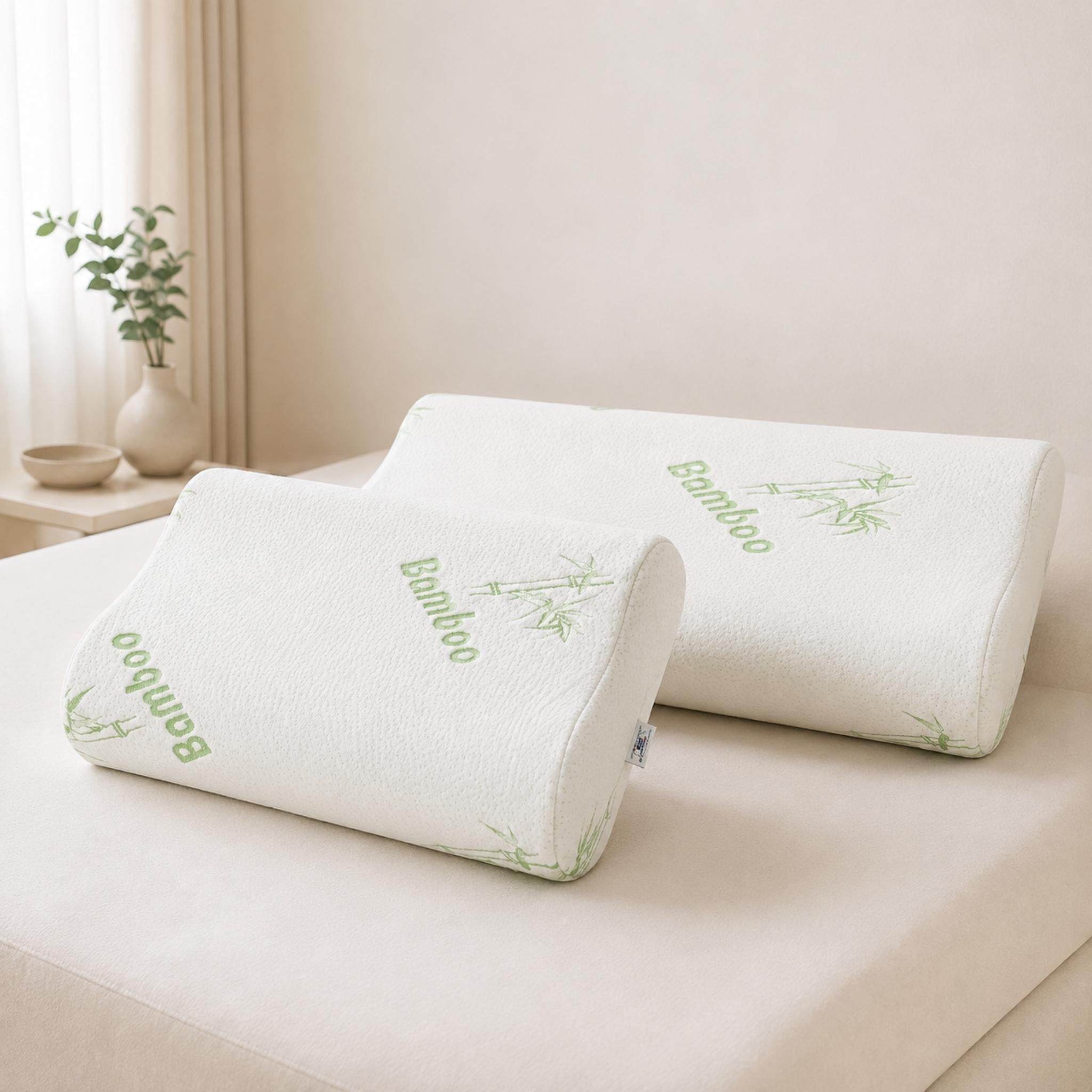 Bamboo Bliss Cooling Contour Pillowcase