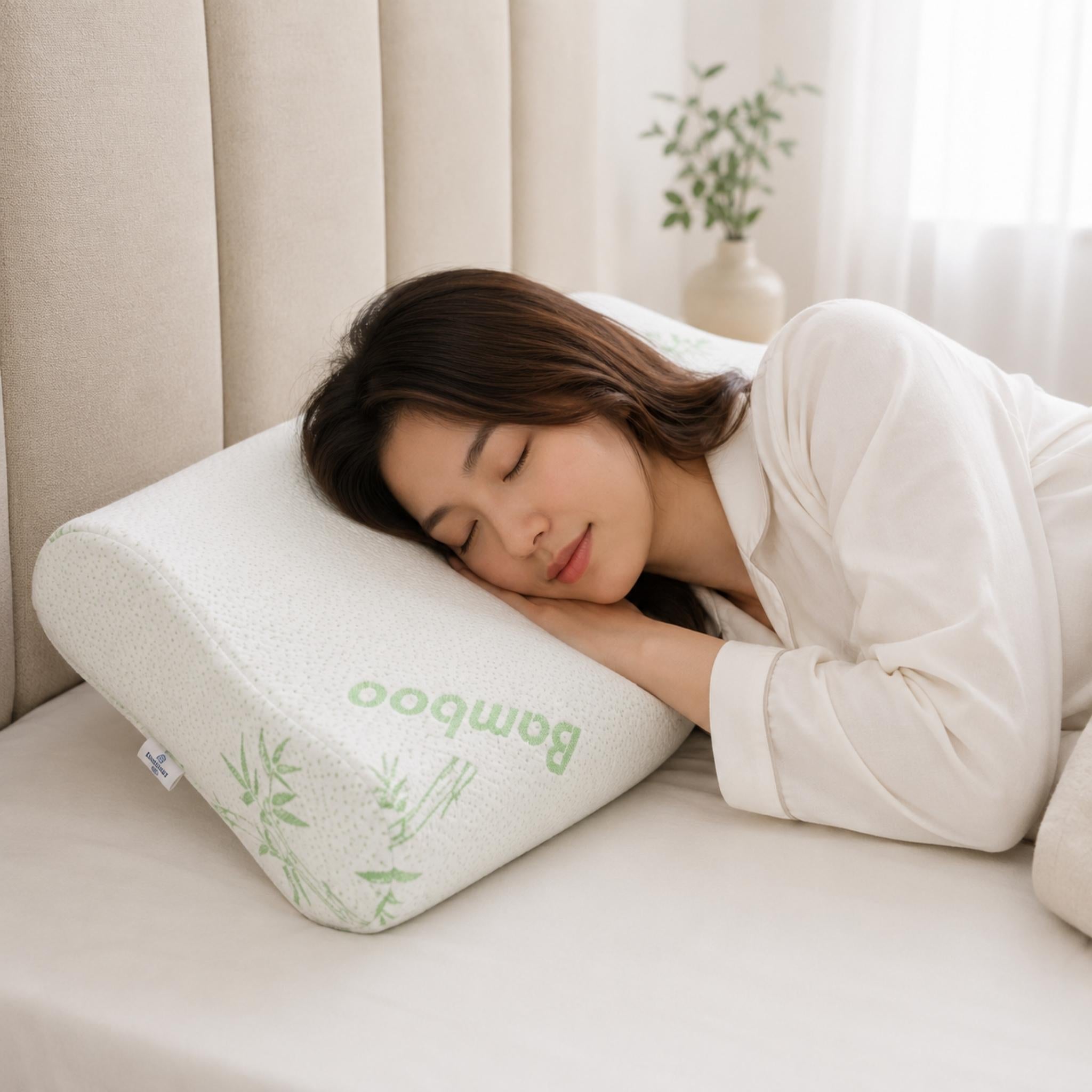 Bamboo Bliss Cooling Contour Pillowcase