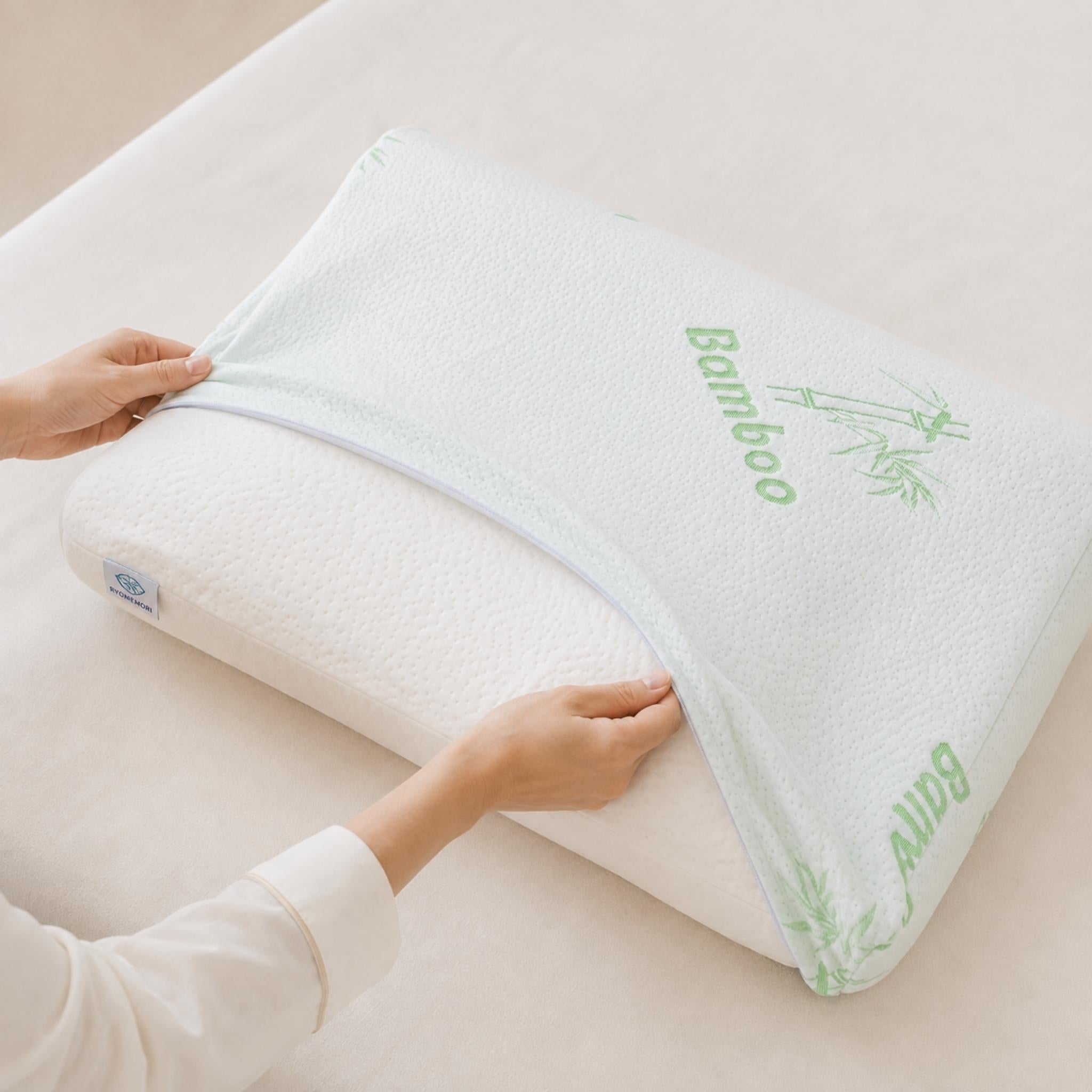 Bamboo Bliss Cooling Contour Pillowcase