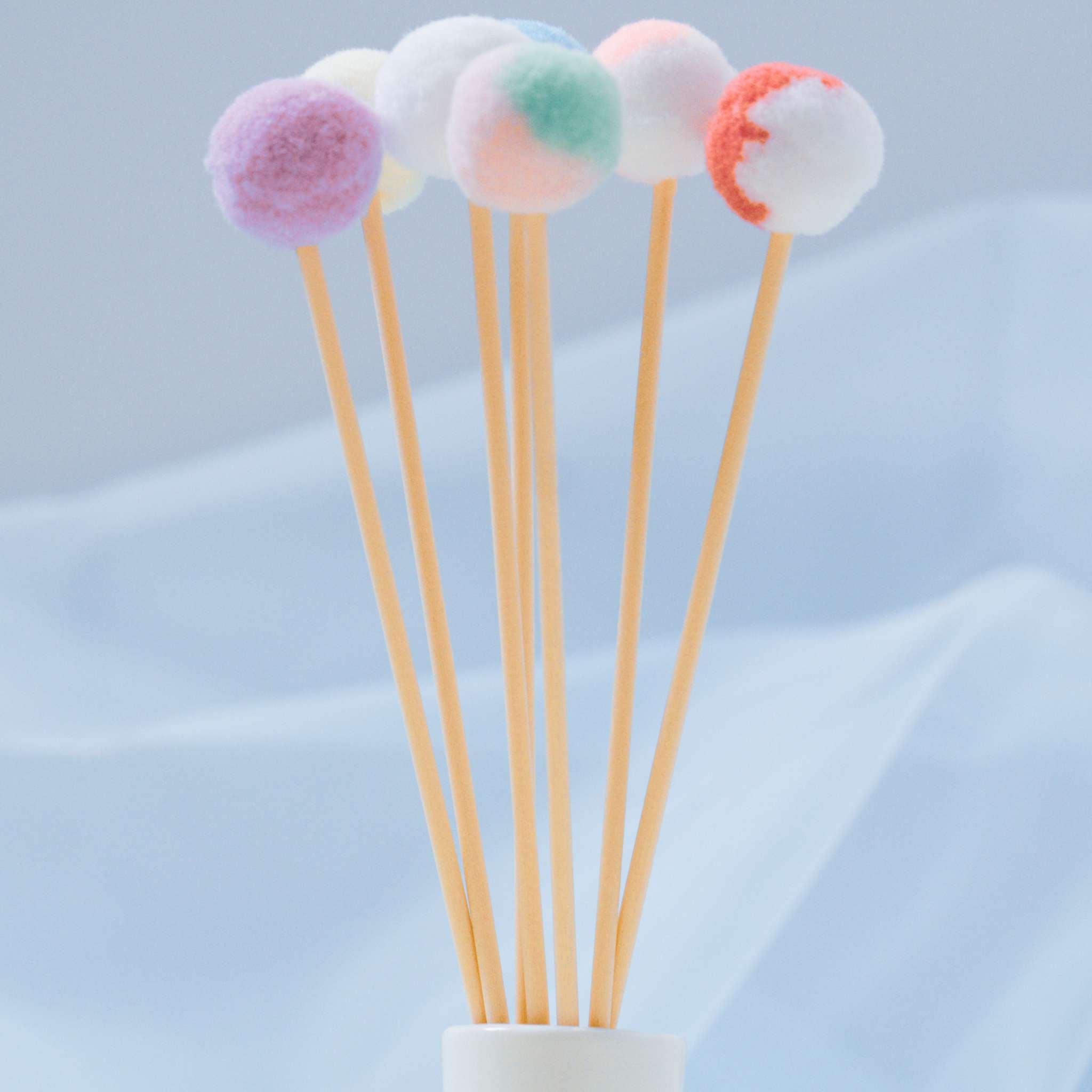 Fuwafuwa Hana Reed Diffuser Sticks (Cotton Ball + Bamboo)