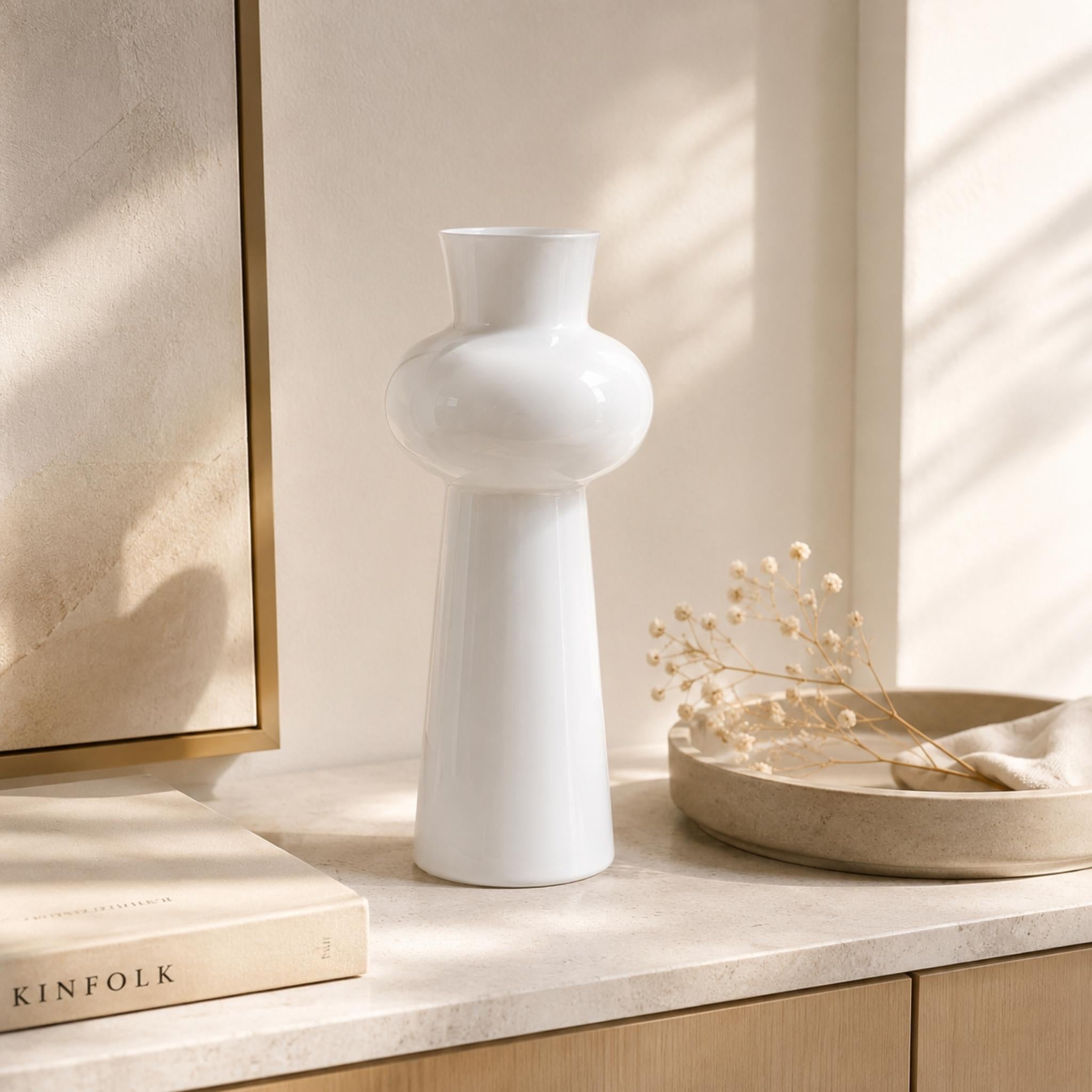 Hana Kesshō Lead-Free Glass Vase & Diffuser Vessel