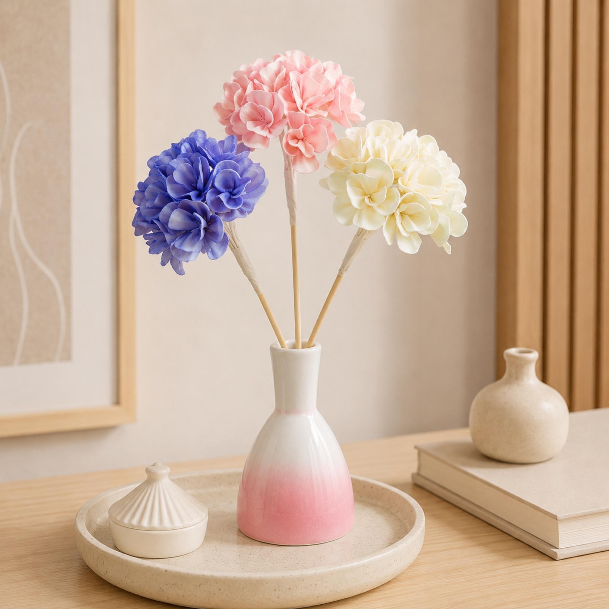 Hanazora Handmade Reed Diffuser Flower Ball