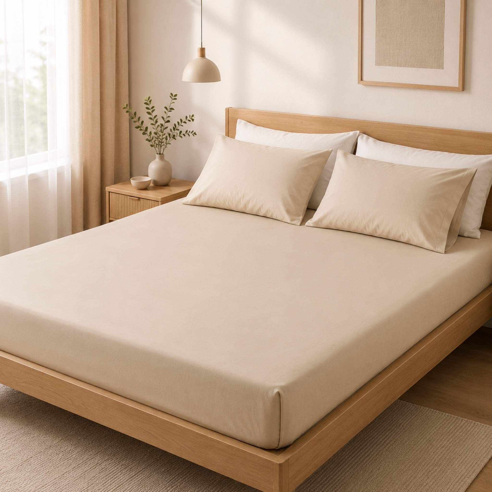 HaruKumo Lyocell Cooling Bedsheet Set