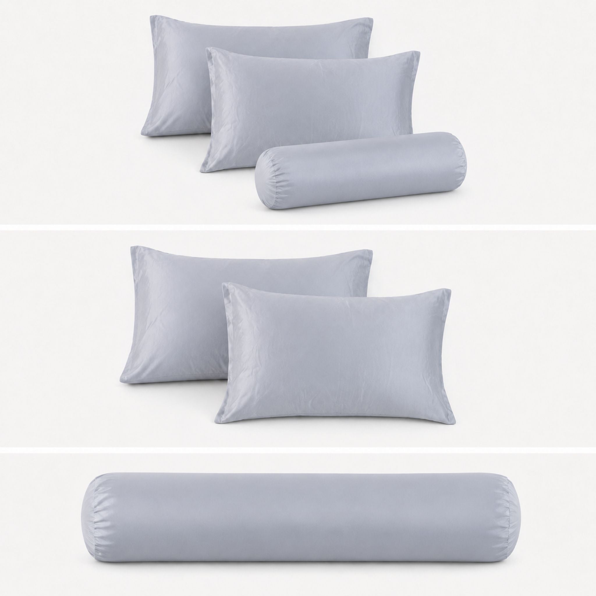 Aoteni Tencel Cooling Pillowcase & Bolster Cover Set