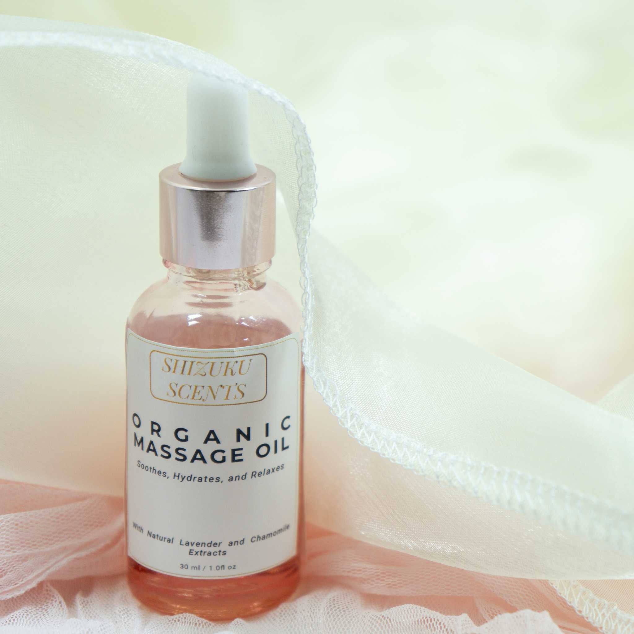 Organic Massage Oil – Soothes, Hydrates & Relaxes Naturally