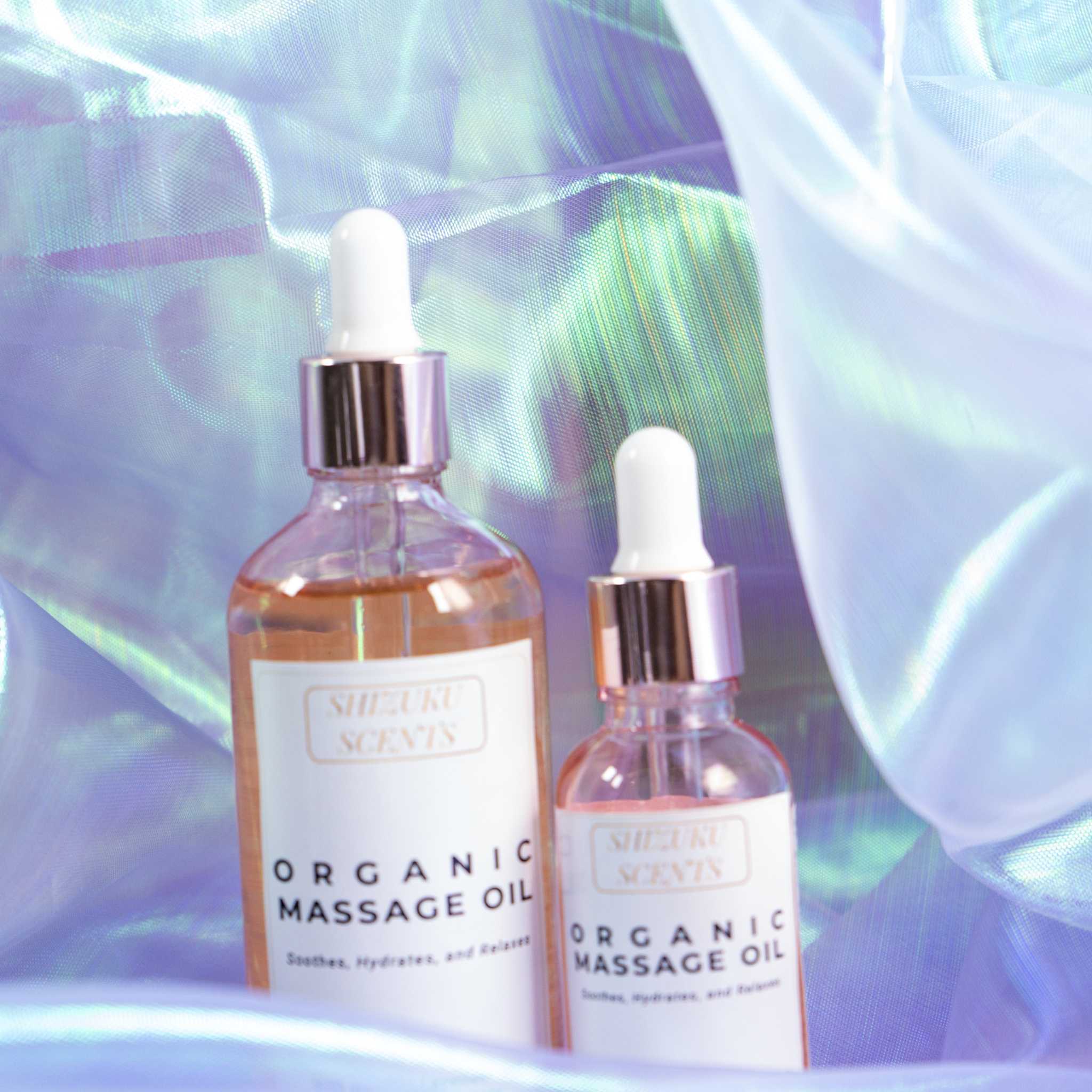 Organic Massage Oil – Soothes, Hydrates & Relaxes Naturally