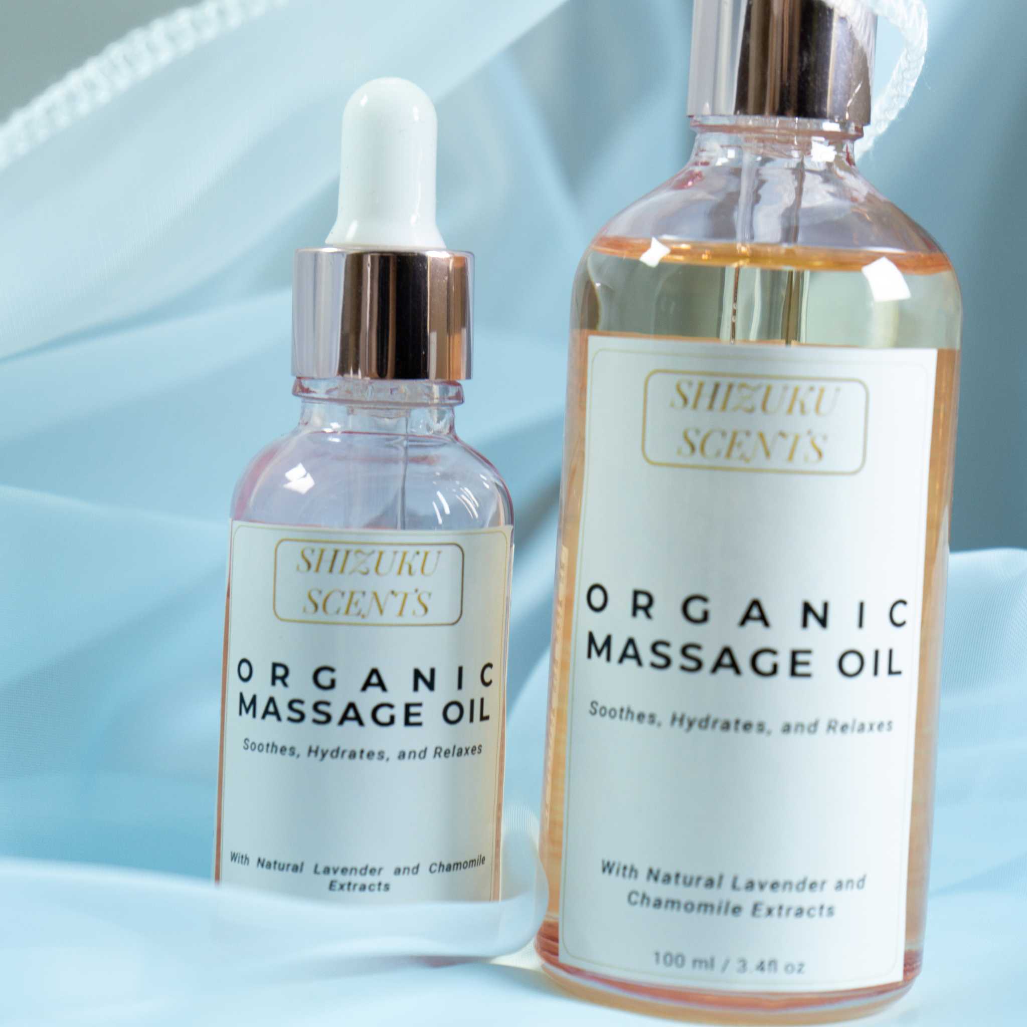 Organic Massage Oil – Soothes, Hydrates & Relaxes Naturally