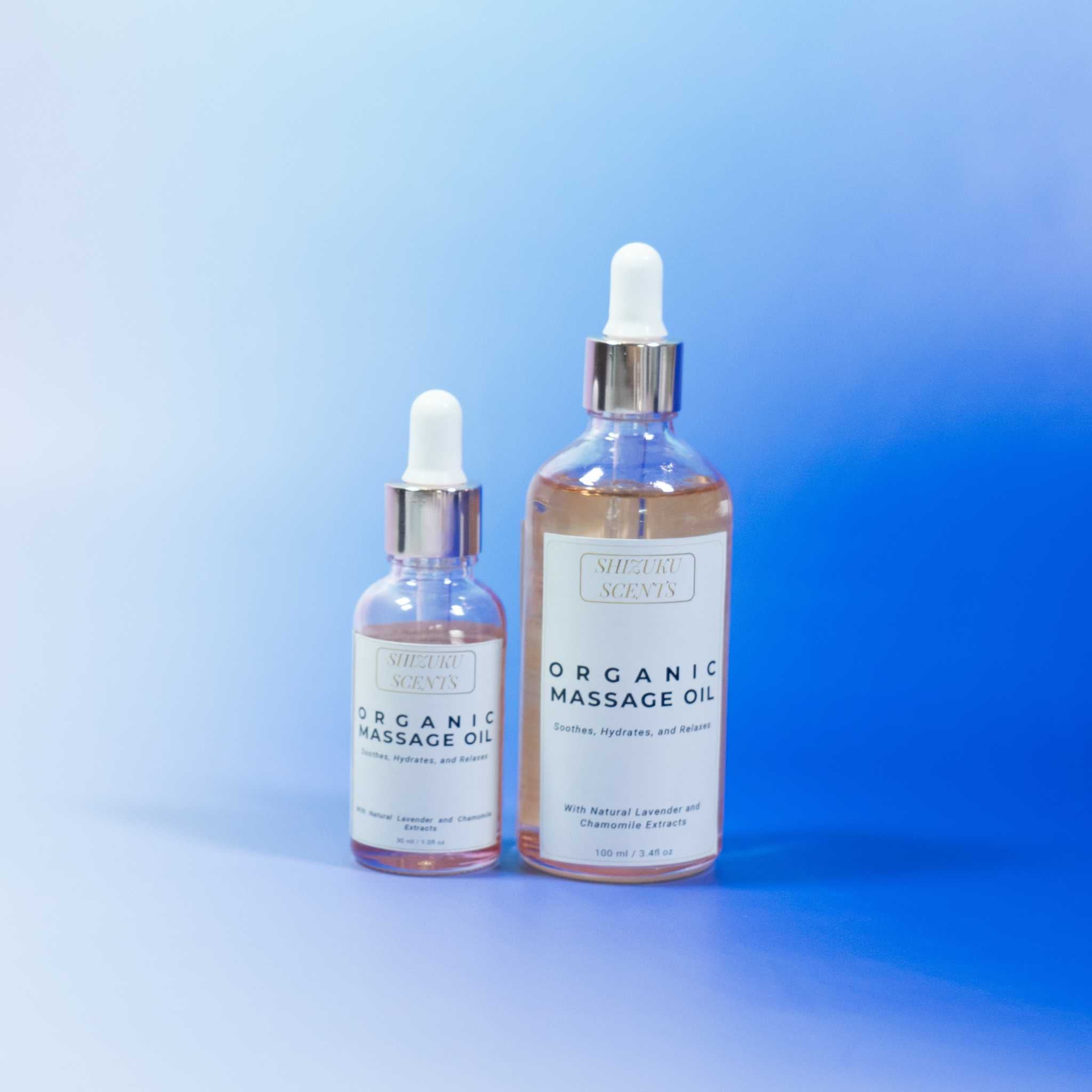 Organic Massage Oil – Soothes, Hydrates & Relaxes Naturally