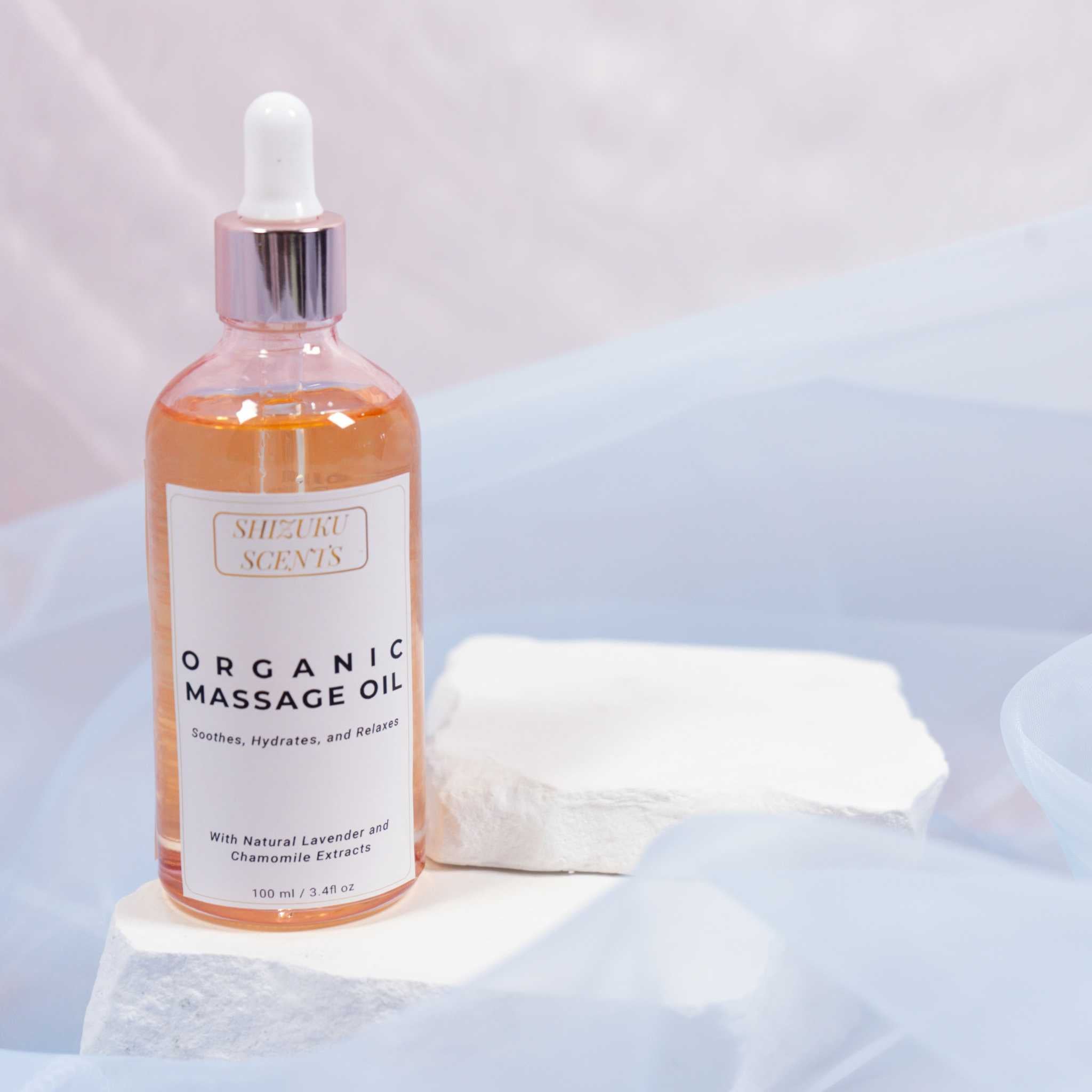 Organic Massage Oil – Soothes, Hydrates & Relaxes Naturally