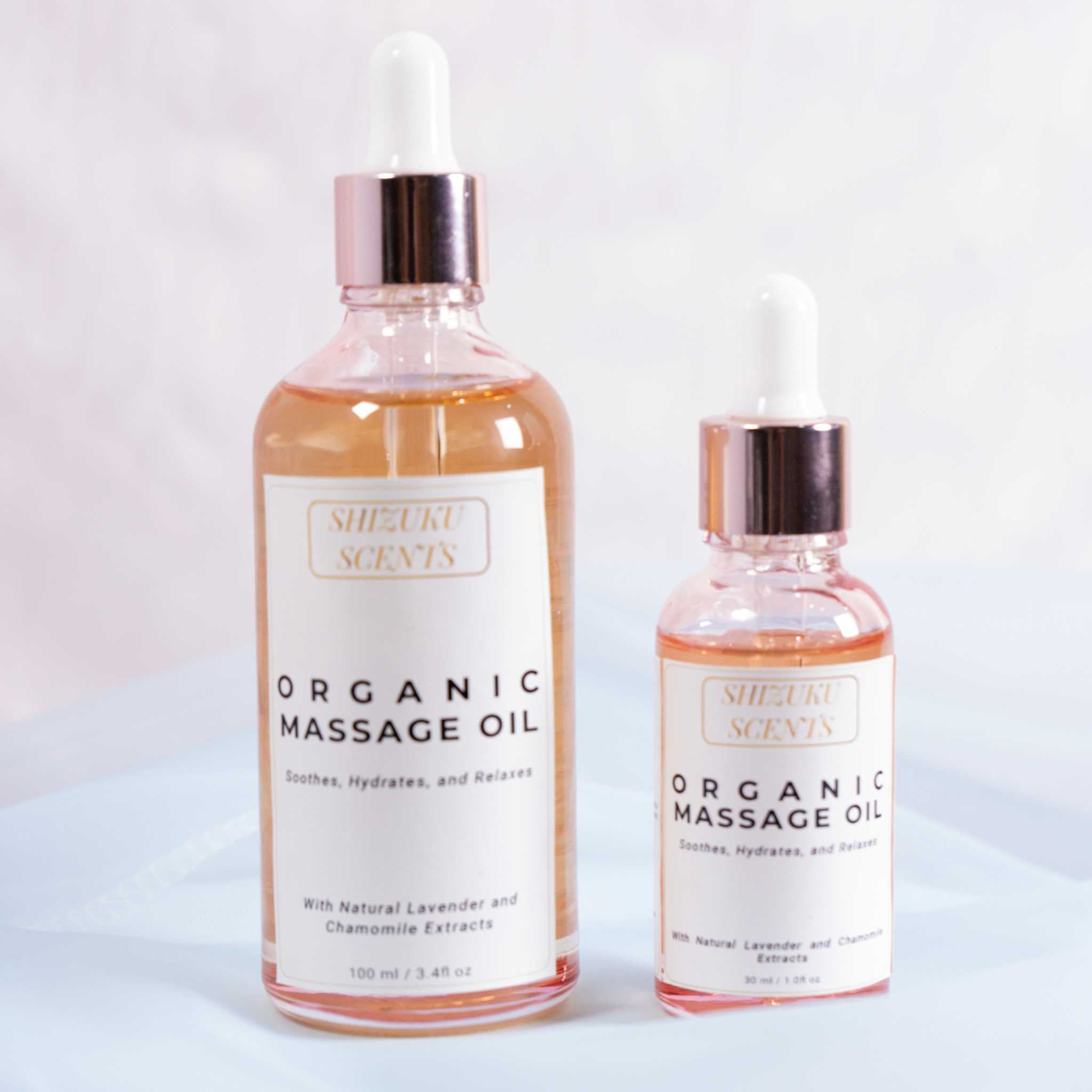 Organic Massage Oil – Soothes, Hydrates & Relaxes Naturally