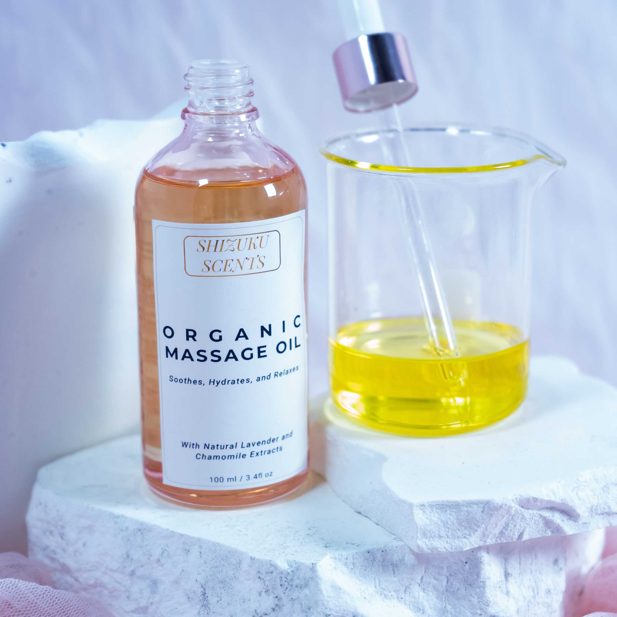 Organic Massage Oil – Soothes, Hydrates & Relaxes Naturally