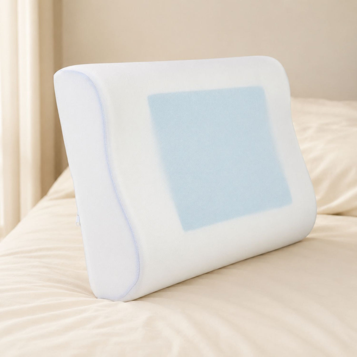 RyoMemori cooling gel memory foam contour pillow